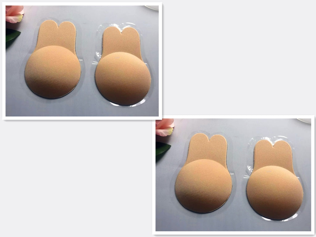 LiftNest Push-up Klebe Pads Unsichtbare Silikon Push-Up-BH: Wiederverwendbare Brustlift-Unterwäsche & Nippelabdeckungen für perfekten Halt und Komfort