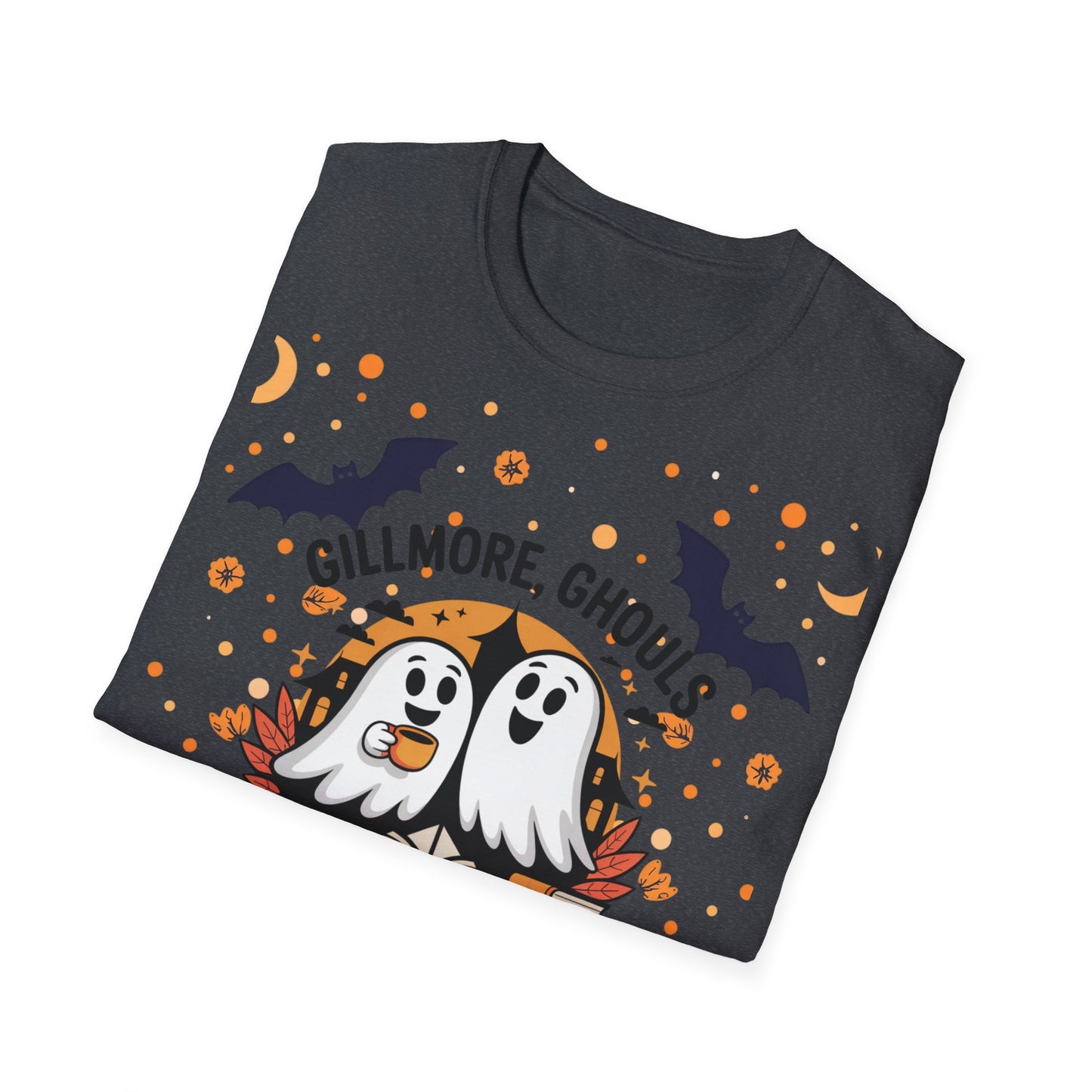 Pandarino Geisterhafte Freundschaft Halloween T-Shirt, Gilmore Ghouls Shirt, Halloween Geschenke, Geister Parodie Halloween T-Shirt