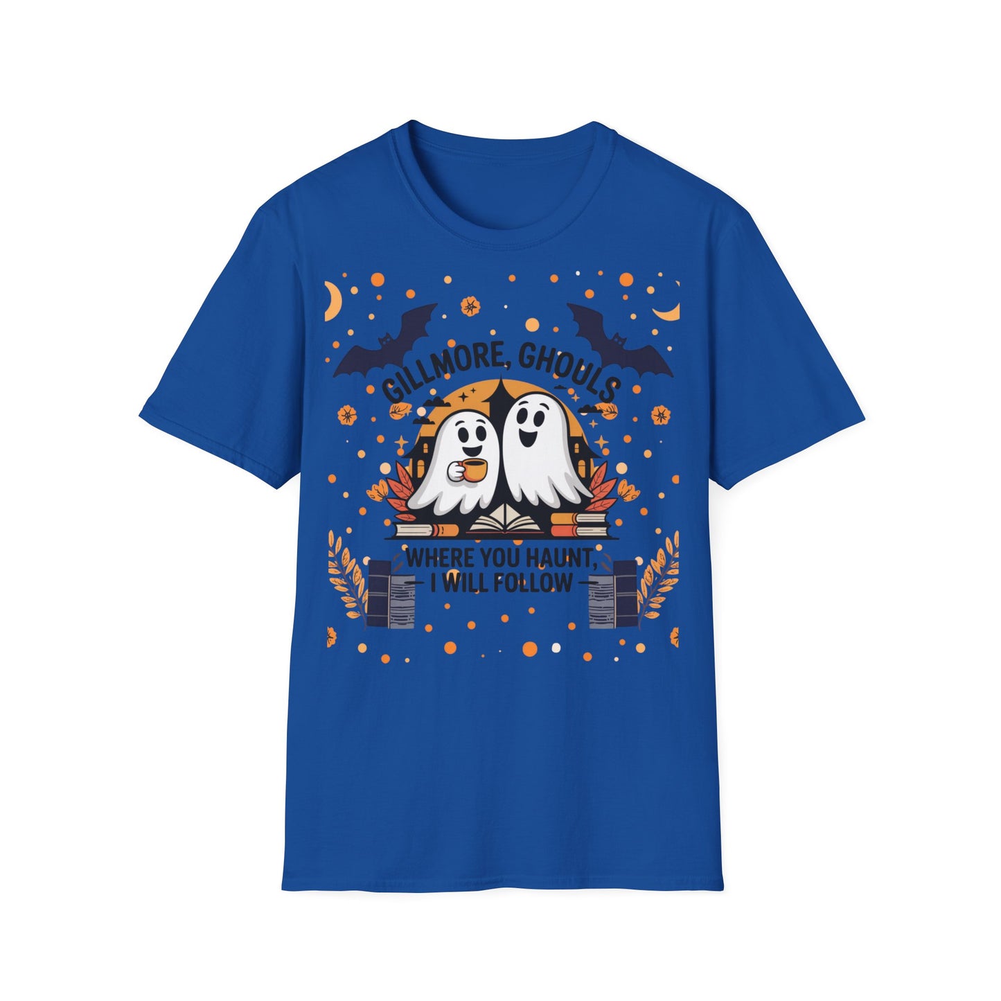 Pandarino Geisterhafte Freundschaft Halloween T-Shirt, Gilmore Ghouls Shirt, Halloween Geschenke, Geister Parodie Halloween T-Shirt