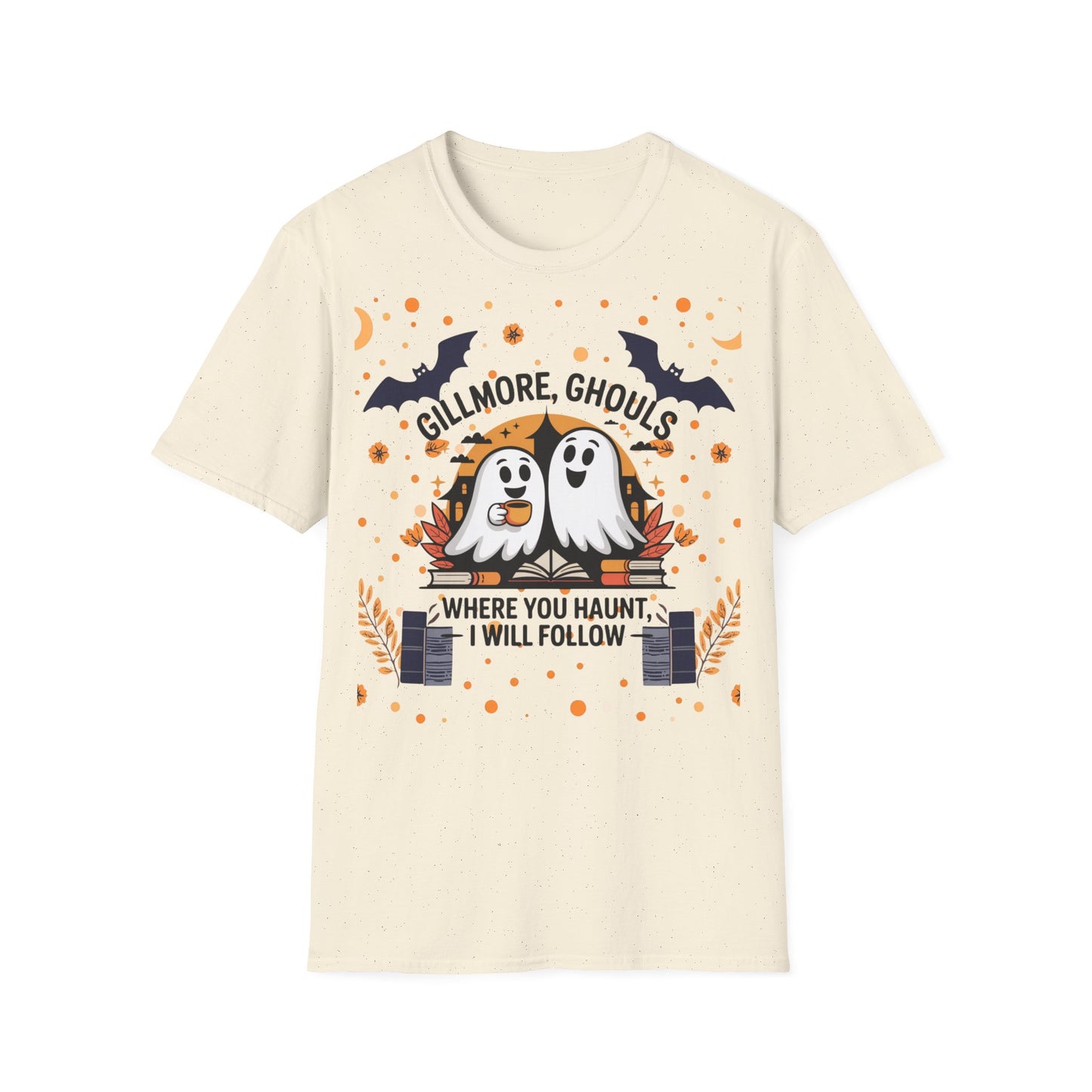 Pandarino Geisterhafte Freundschaft Halloween T-Shirt, Gilmore Ghouls Shirt, Halloween Geschenke, Geister Parodie Halloween T-Shirt
