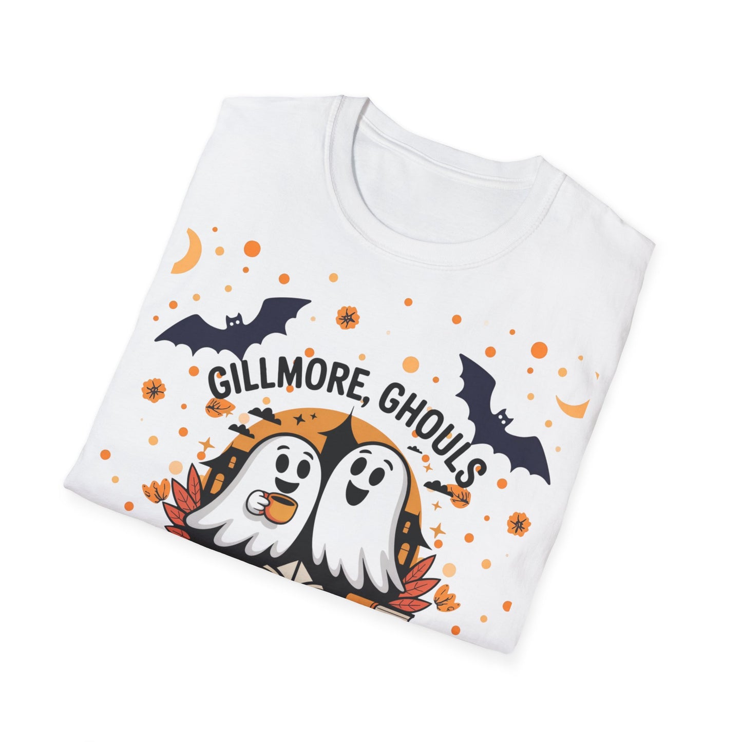 Pandarino Geisterhafte Freundschaft Halloween T-Shirt, Gilmore Ghouls Shirt, Halloween Geschenke, Geister Parodie Halloween T-Shirt