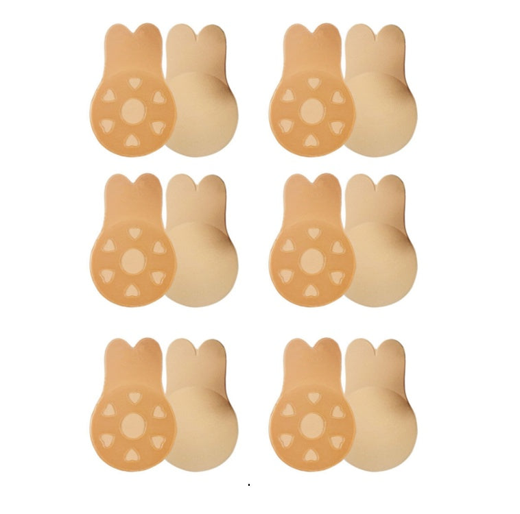 LiftNest Push-up Klebe Pads Unsichtbare Silikon Push-Up-BH: Wiederverwendbare Brustlift-Unterwäsche & Nippelabdeckungen für perfekten Halt und Komfort