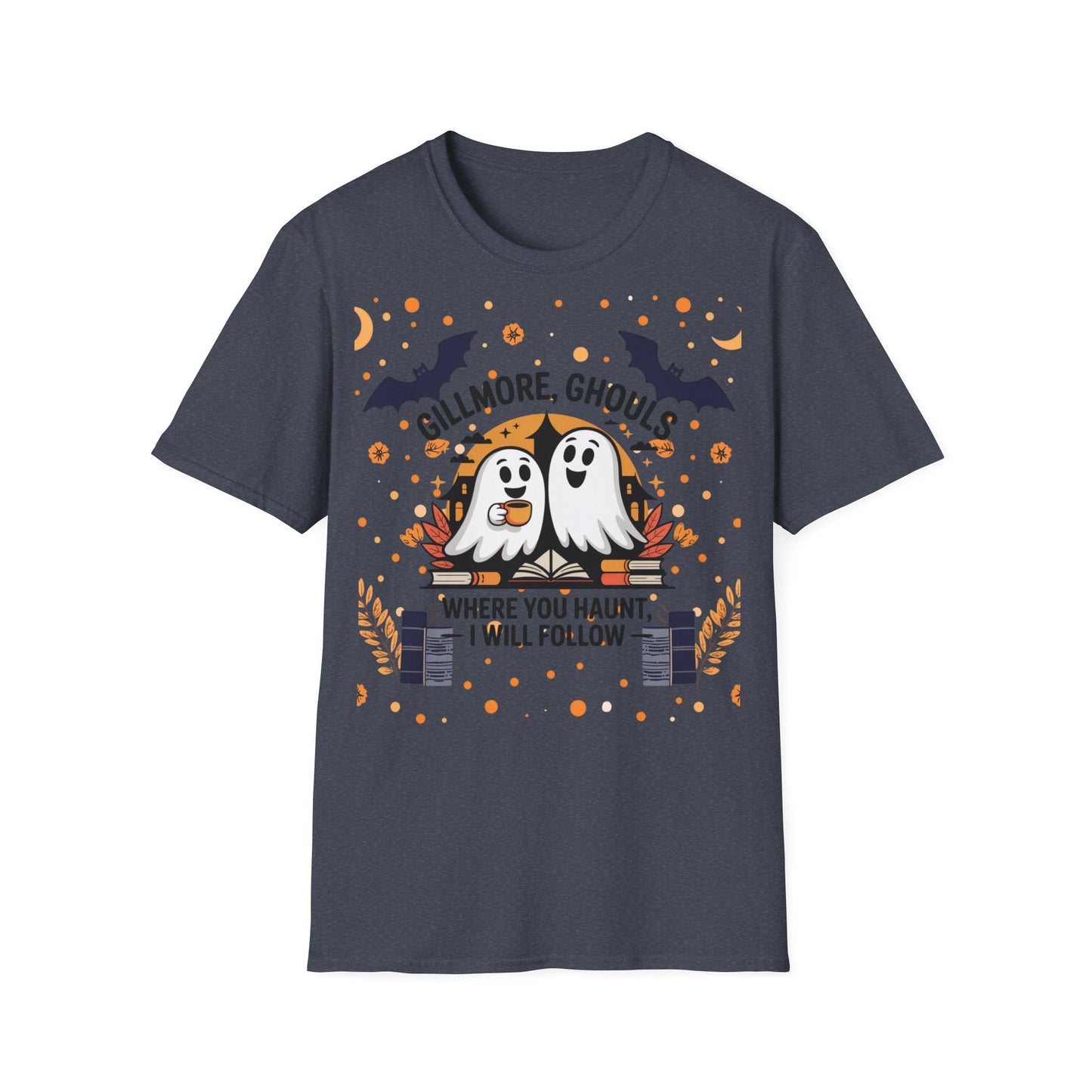 Pandarino Geisterhafte Freundschaft Halloween T-Shirt, Gilmore Ghouls Shirt, Halloween Geschenke, Geister Parodie Halloween T-Shirt