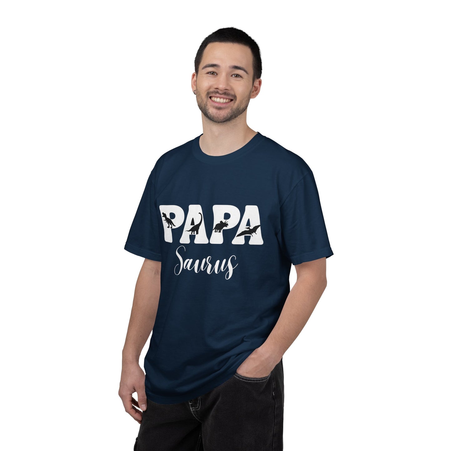 Papa Saurus T-Shirt – Lustiges Dinosaurier Papa Shirt | Geschenk für Papa | Papasaurus T-Shirt | Geburtsgeschenk für werdende Väter | Kult Daddy Design