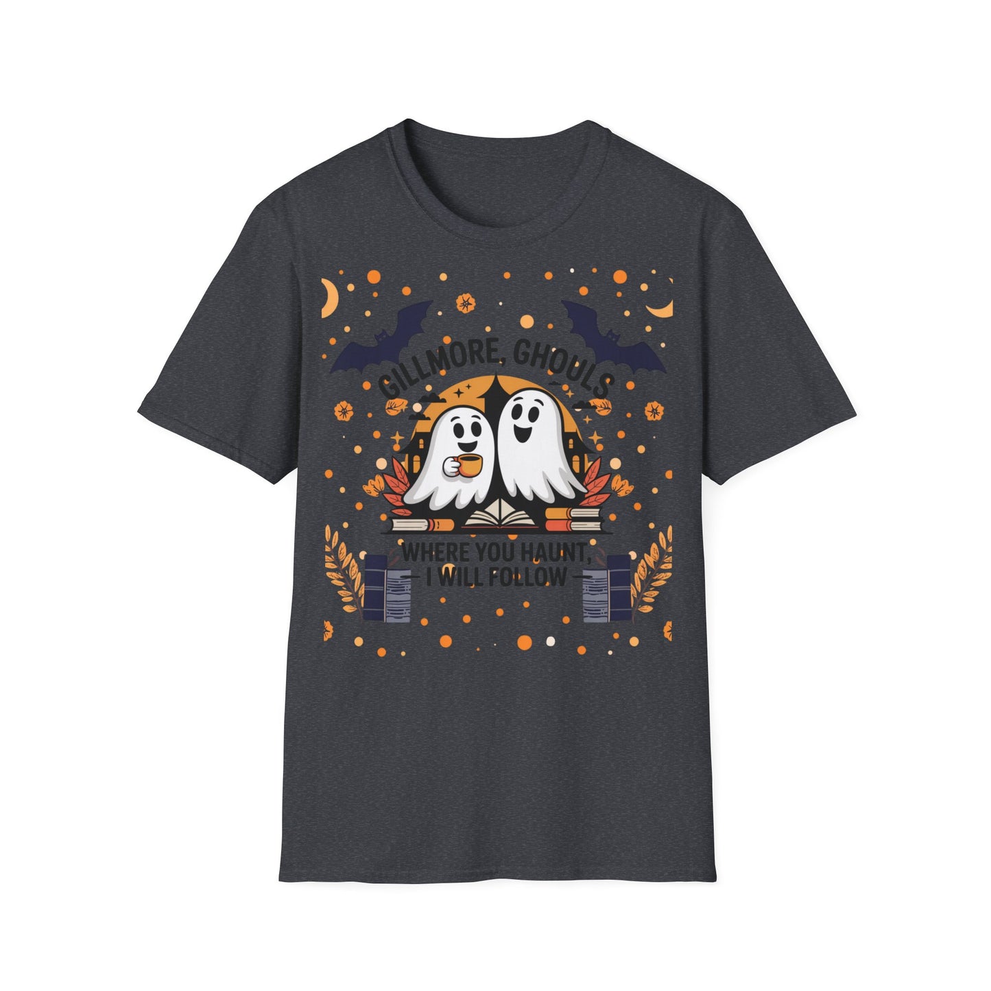 Pandarino Geisterhafte Freundschaft Halloween T-Shirt, Gilmore Ghouls Shirt, Halloween Geschenke, Geister Parodie Halloween T-Shirt