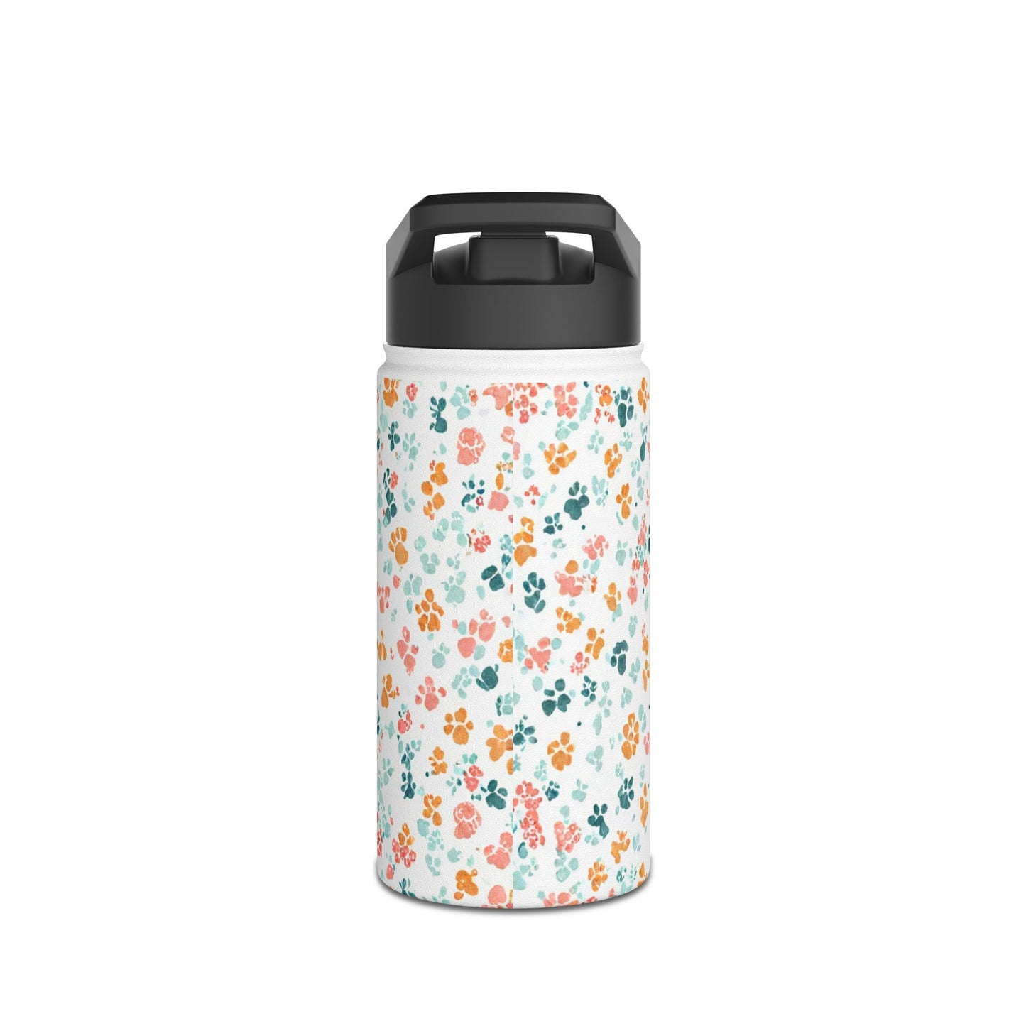 Pandarino Kids Stainless Steel Water Bottle Dog with Straw 350ml Thermos Bottle Insulated Water Bottles for Boys, Girls
