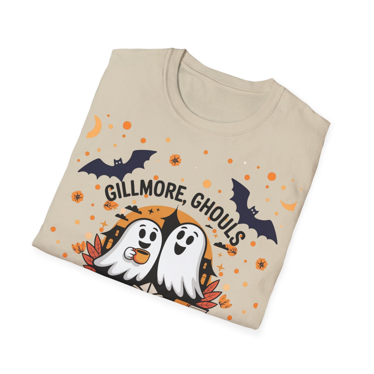 Pandarino Geisterhafte Freundschaft Halloween T-Shirt, Gilmore Ghouls Shirt, Halloween Geschenke, Geister Parodie Halloween T-Shirt