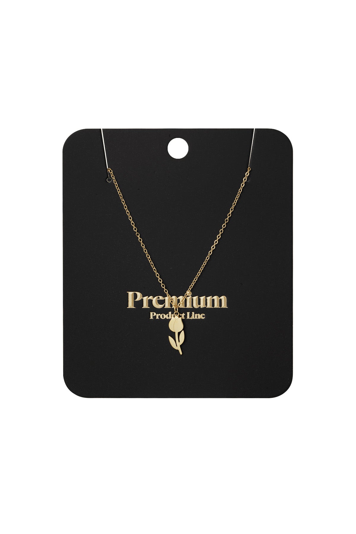 tulip necklace