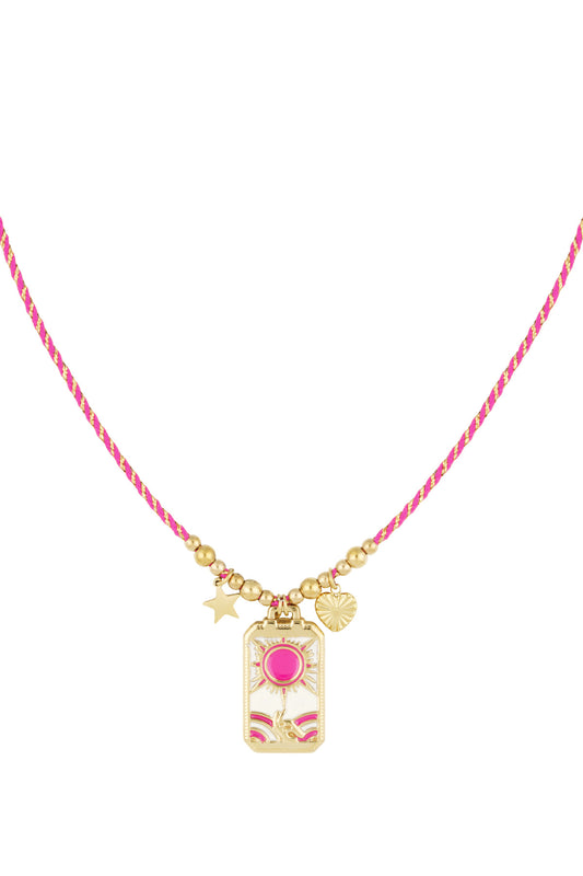 eclipse charm necklace