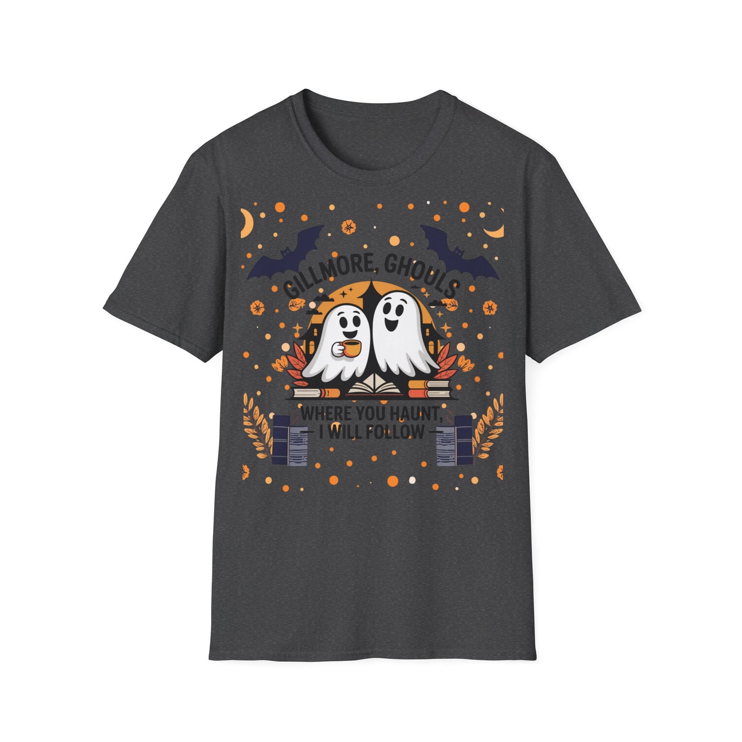 Pandarino Geisterhafte Freundschaft Halloween T-Shirt, Gilmore Ghouls Shirt, Halloween Geschenke, Geister Parodie Halloween T-Shirt