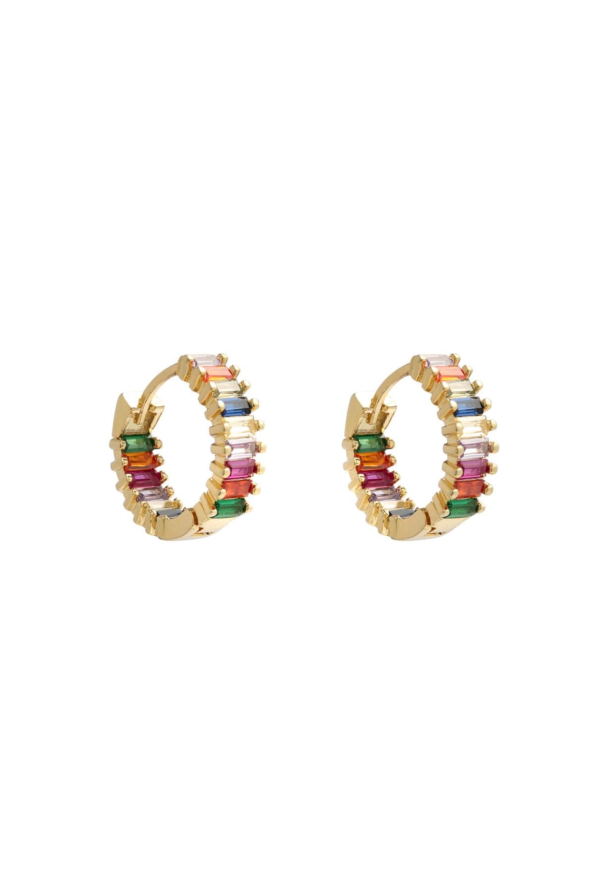 Earrings Summertime Multi Copper