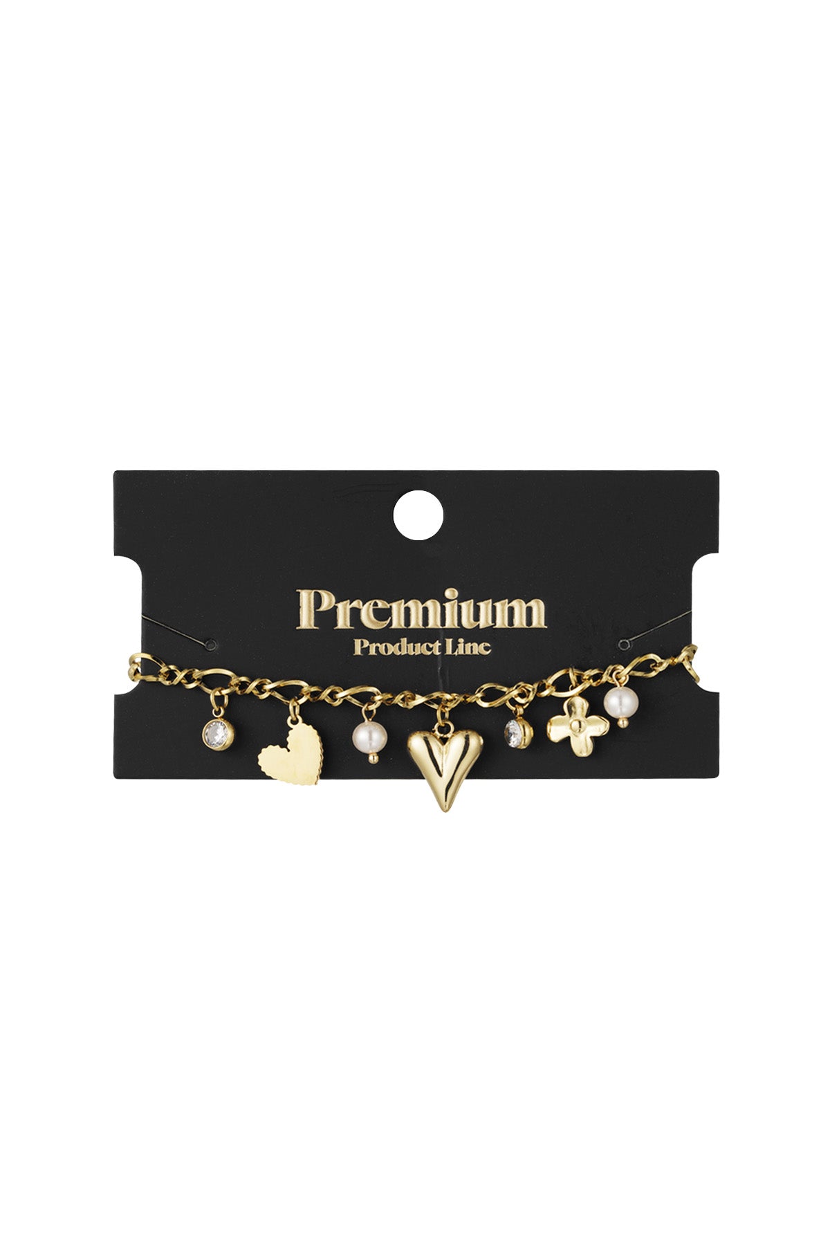 sparkling love bracelet