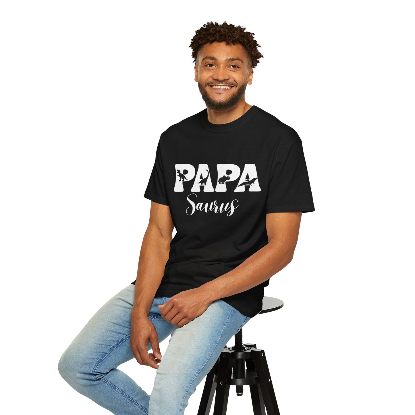 Papa Saurus T-Shirt – Lustiges Dinosaurier Papa Shirt | Geschenk für Papa | Papasaurus T-Shirt | Geburtsgeschenk für werdende Väter | Kult Daddy Design