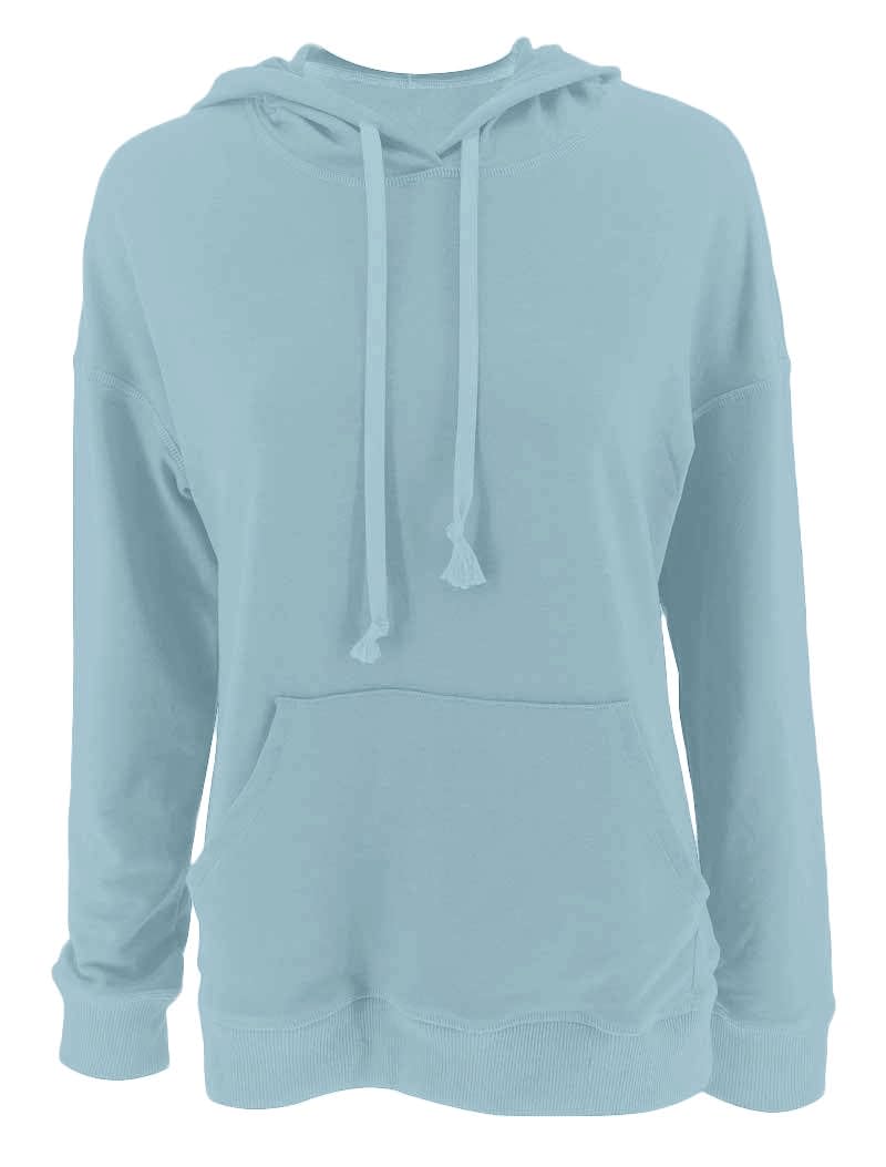 Hoodie Damen Kapuzenpullover Baumwolle Pullover Herbst Langarm Sweatshirt Casual Hoody mit Kapuze Leichter Pulli Oberteile