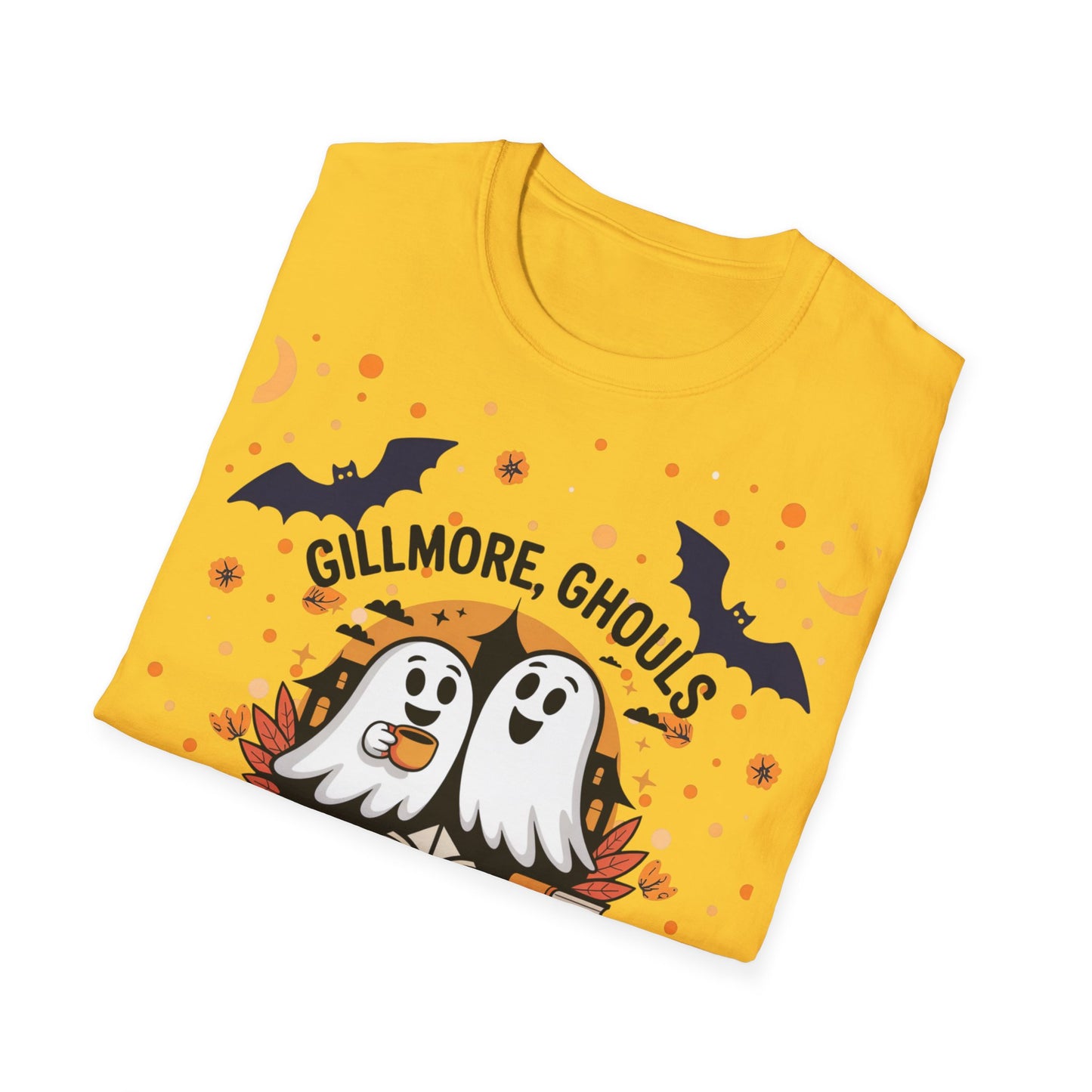 Pandarino Geisterhafte Freundschaft Halloween T-Shirt, Gilmore Ghouls Shirt, Halloween Geschenke, Geister Parodie Halloween T-Shirt