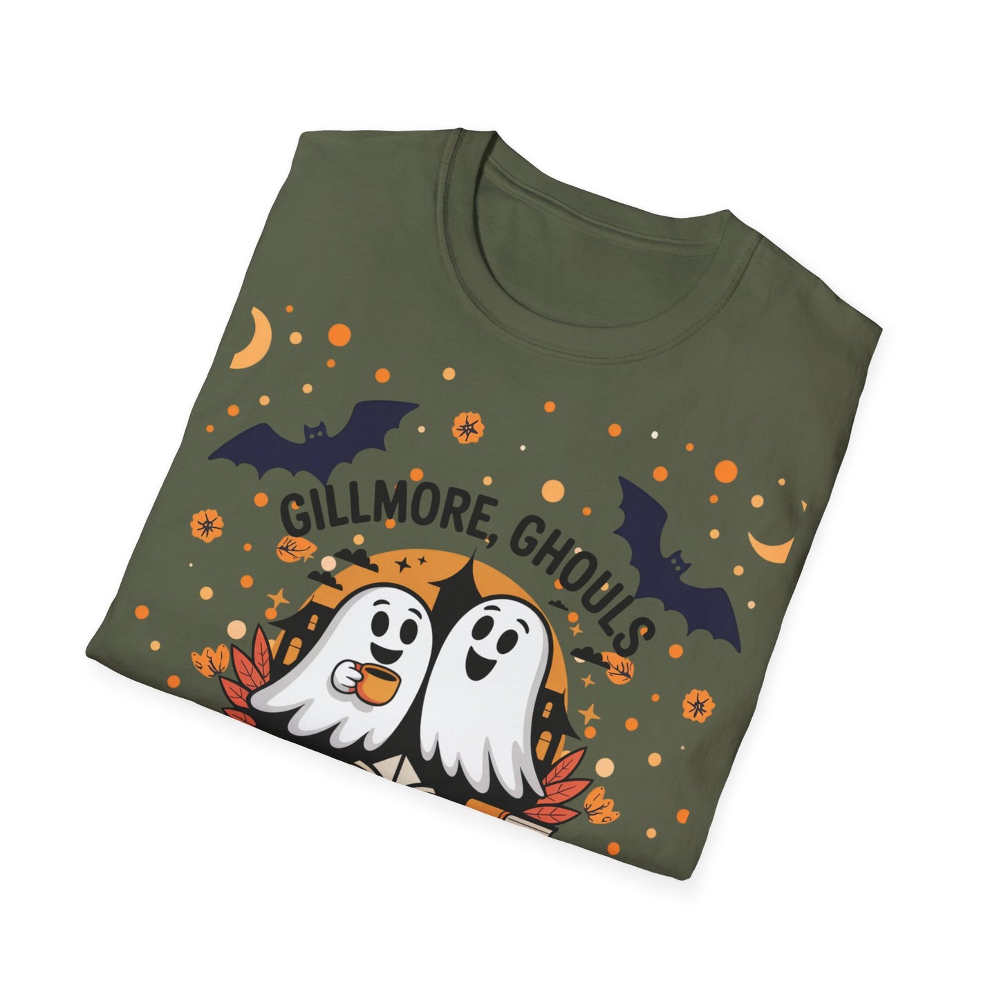 Pandarino Geisterhafte Freundschaft Halloween T-Shirt, Gilmore Ghouls Shirt, Halloween Geschenke, Geister Parodie Halloween T-Shirt