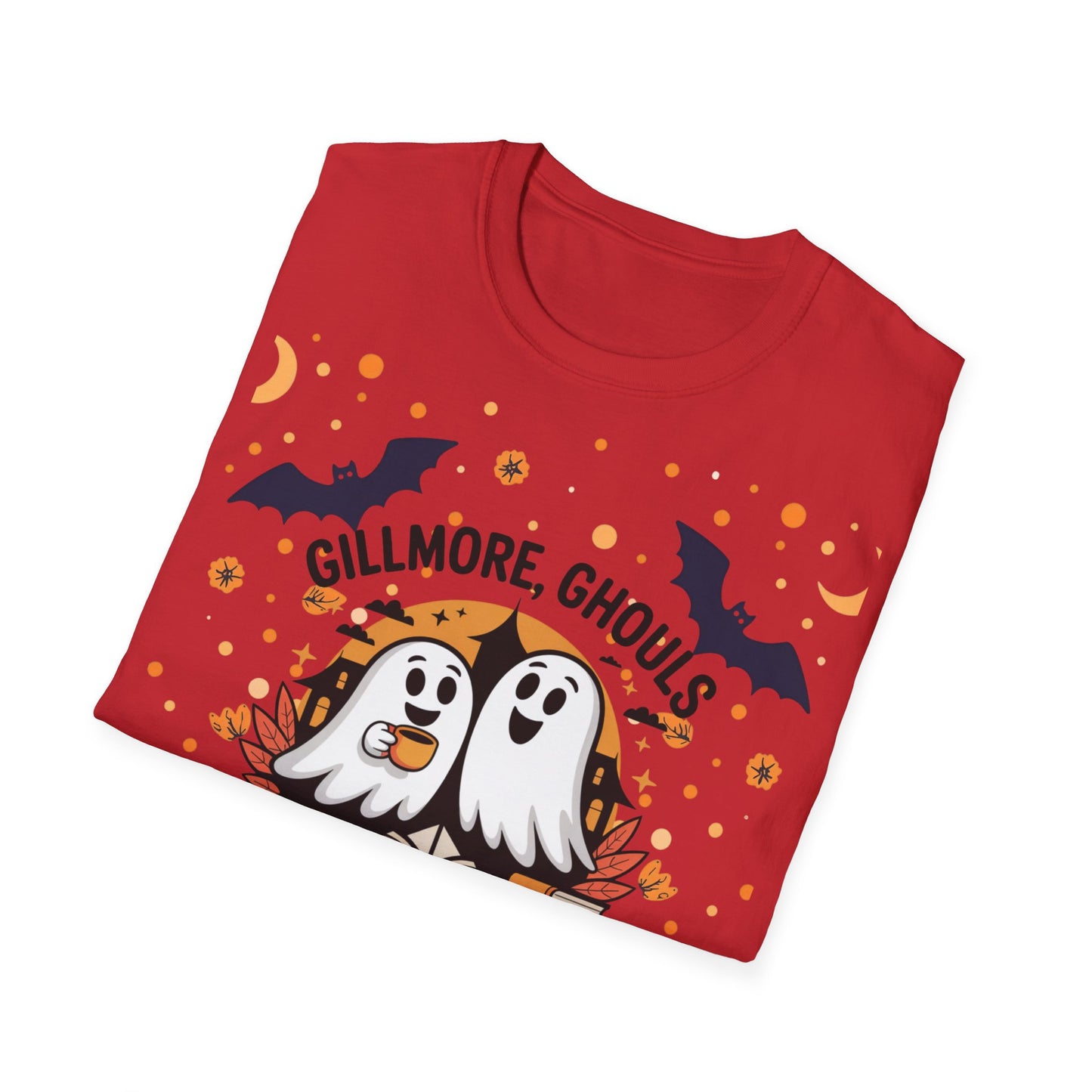Pandarino Geisterhafte Freundschaft Halloween T-Shirt, Gilmore Ghouls Shirt, Halloween Geschenke, Geister Parodie Halloween T-Shirt