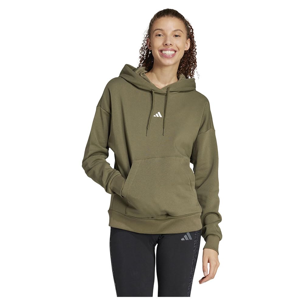adidas Women's Essentials Small Logo Feel Cozy Hoodie