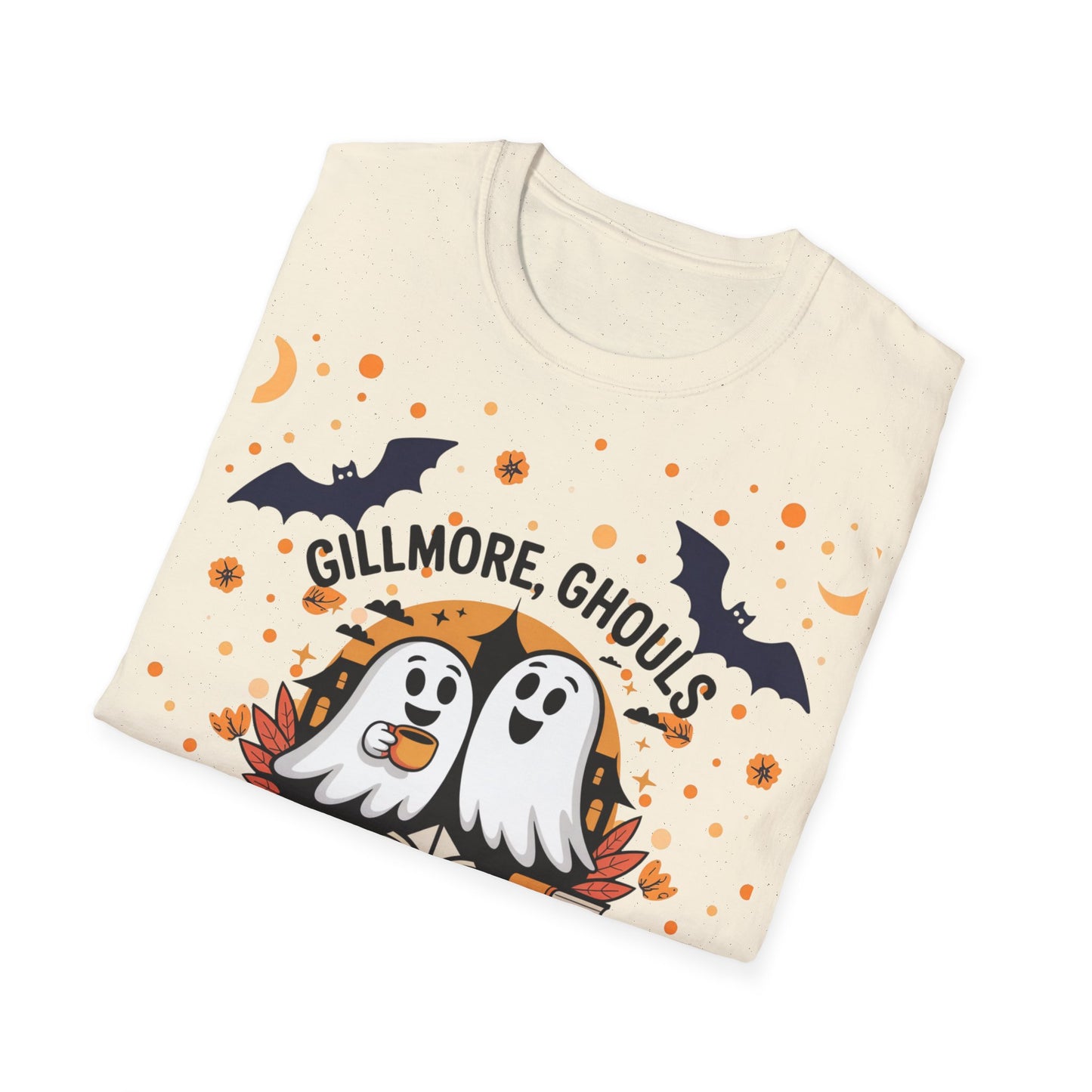 Pandarino Geisterhafte Freundschaft Halloween T-Shirt, Gilmore Ghouls Shirt, Halloween Geschenke, Geister Parodie Halloween T-Shirt