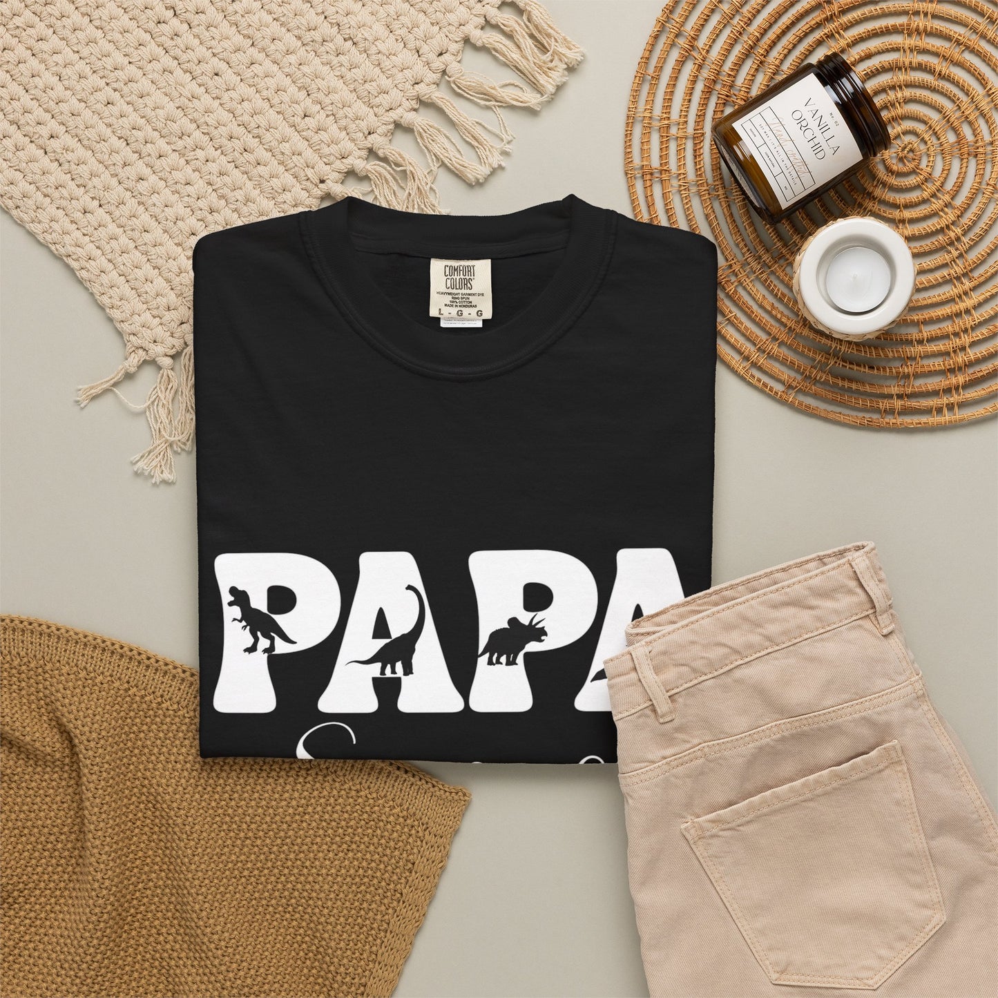 Papa Saurus T-Shirt – Lustiges Dinosaurier Papa Shirt | Geschenk für Papa | Papasaurus T-Shirt | Geburtsgeschenk für werdende Väter | Kult Daddy Design
