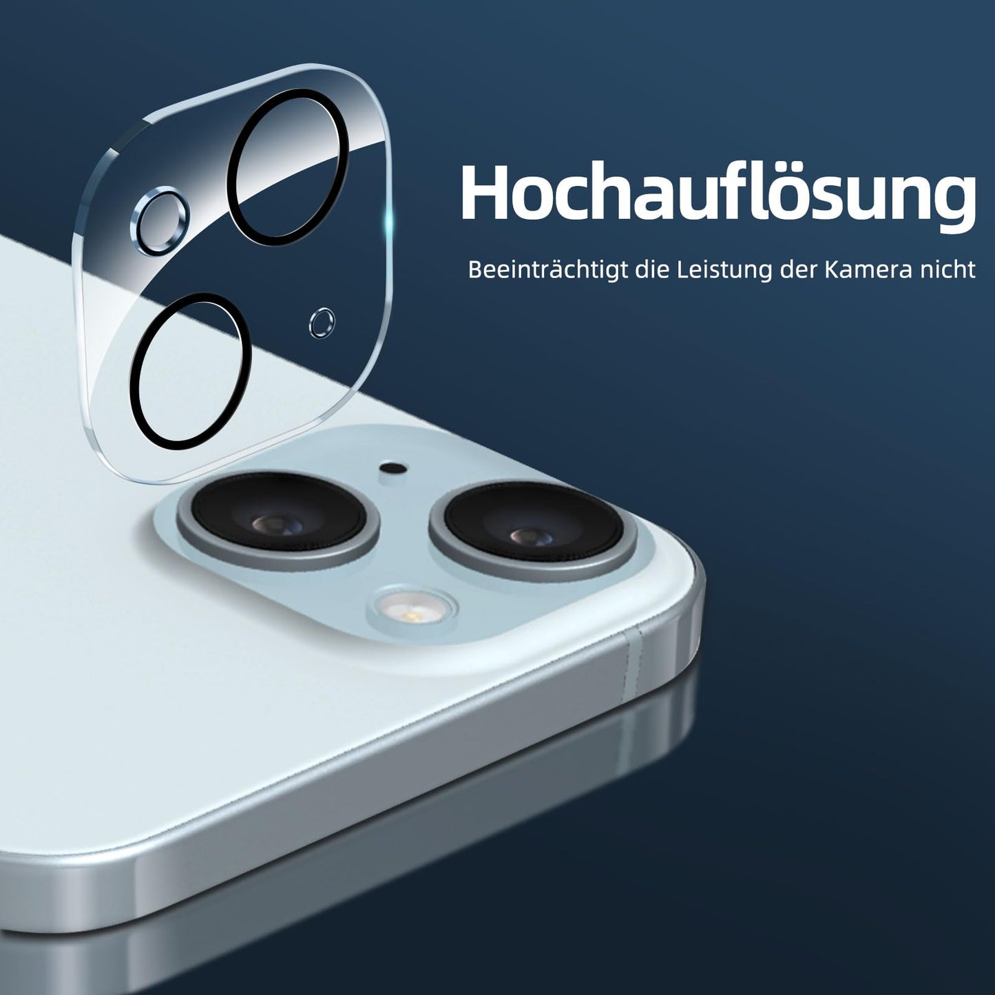 NEW'C für iPhone 16 für Panzerglas 6,1 Zoll (2 Stück) und 2 x Kamera Panzer Schutz für Kameraschutz (2 Stück) -Kratzfest -extrem widerstandsfähig -9H-Härteglas