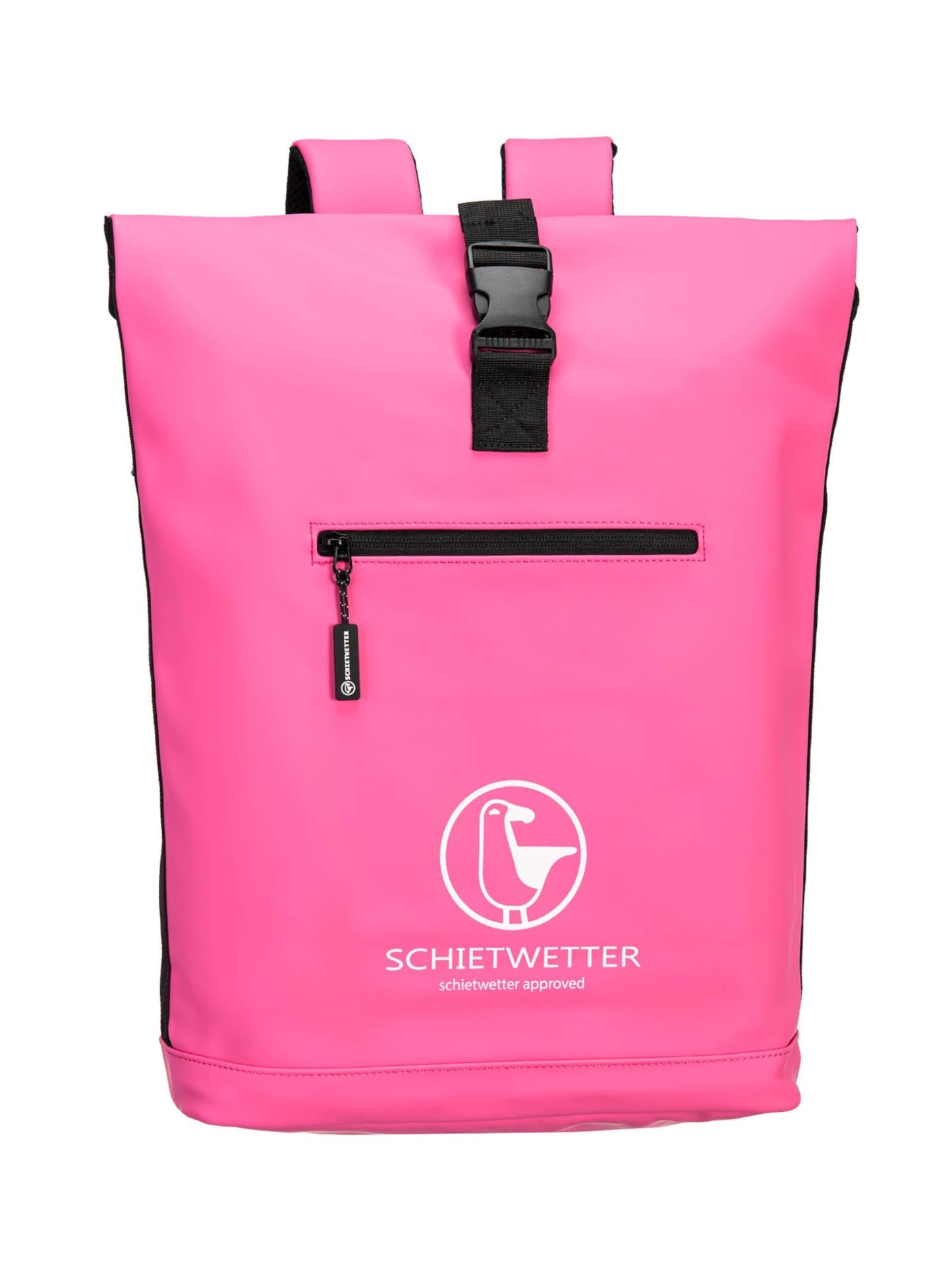SCHIETWETTER Unisex Erw. Rucksack, groß, Daypack, Backpack, Freizeit, viel Stauraum, mit Regenschutz, PU-Material, wasserabweisend, modern, chic & funktional