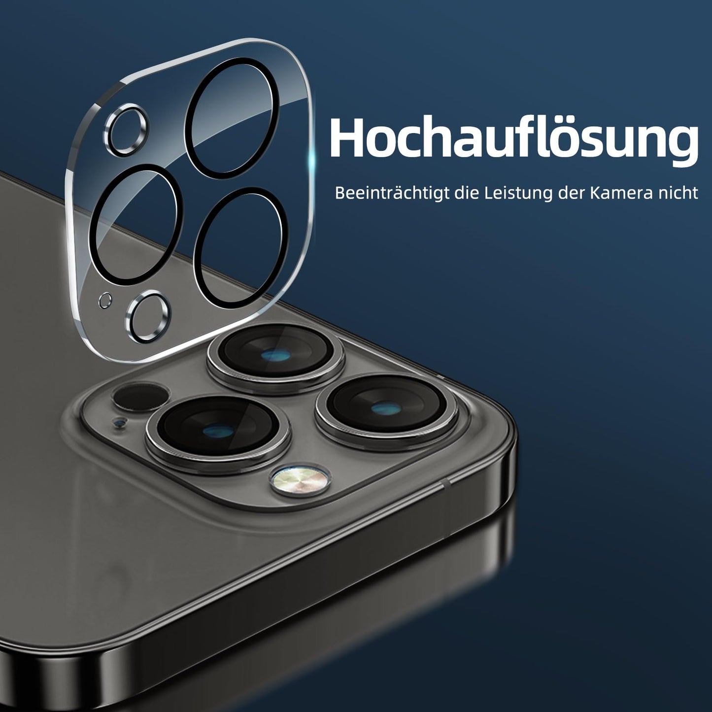 NEW'C für iPhone 16 für Panzerglas 6,1 Zoll (2 Stück) und 2 x Kamera Panzer Schutz für Kameraschutz (2 Stück) -Kratzfest -extrem widerstandsfähig -9H-Härteglas