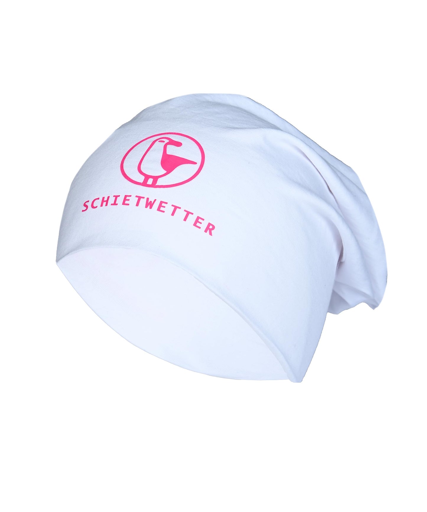 SCHIETWETTER Unisex Erw. Leichte Beanie Mütze Möwe, Übergangsmütze, dünne Kopfbedeckung, Logo-Print, Stretch, warm, einfarbig