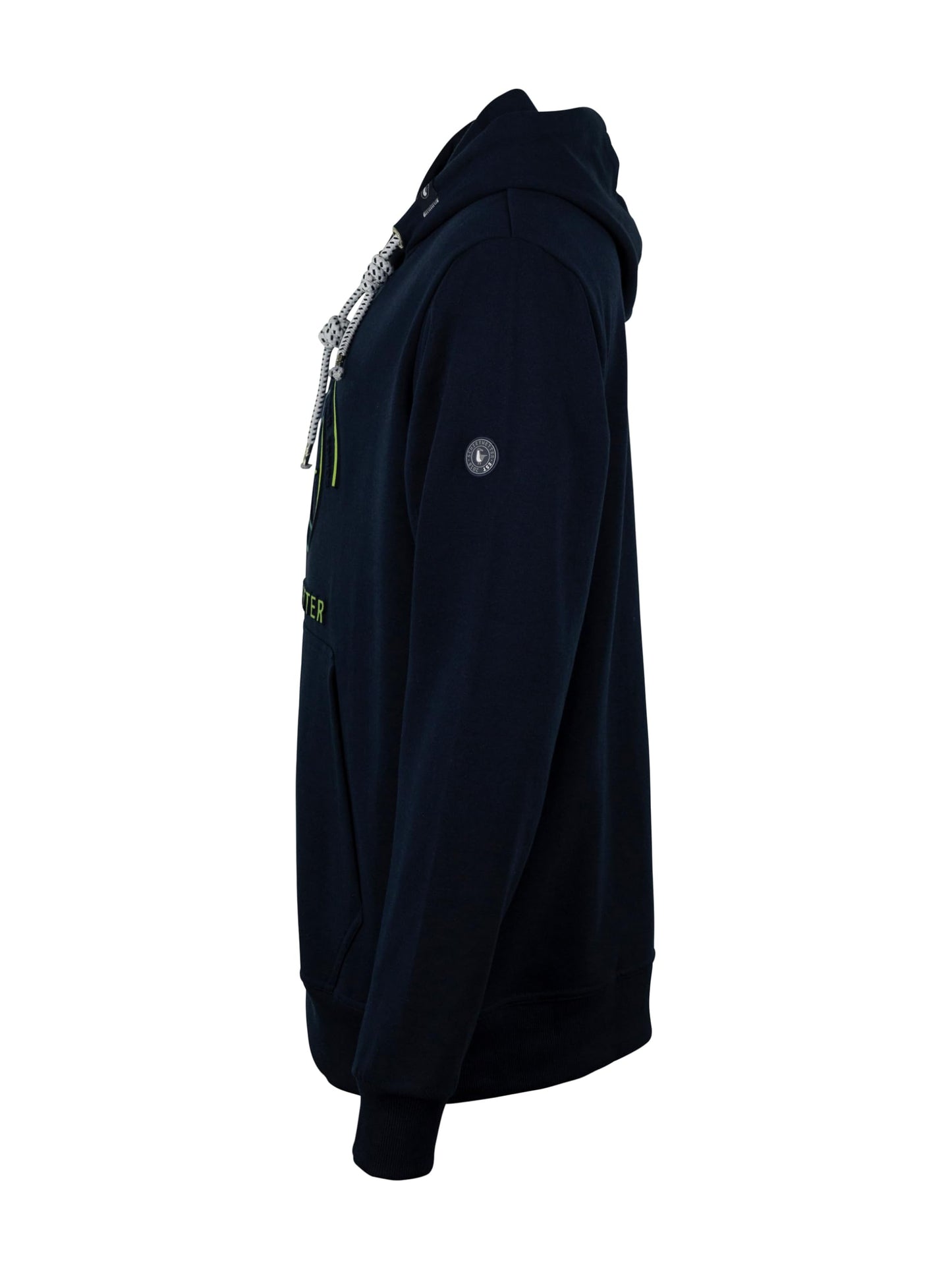 SCHIETWETTER Herren Hoodie Hansi, Kapuzenpullover, Sweater, Langarm-Pullover, 3D-Druck, geprägt 3D-Logo-Print, warm, bequem