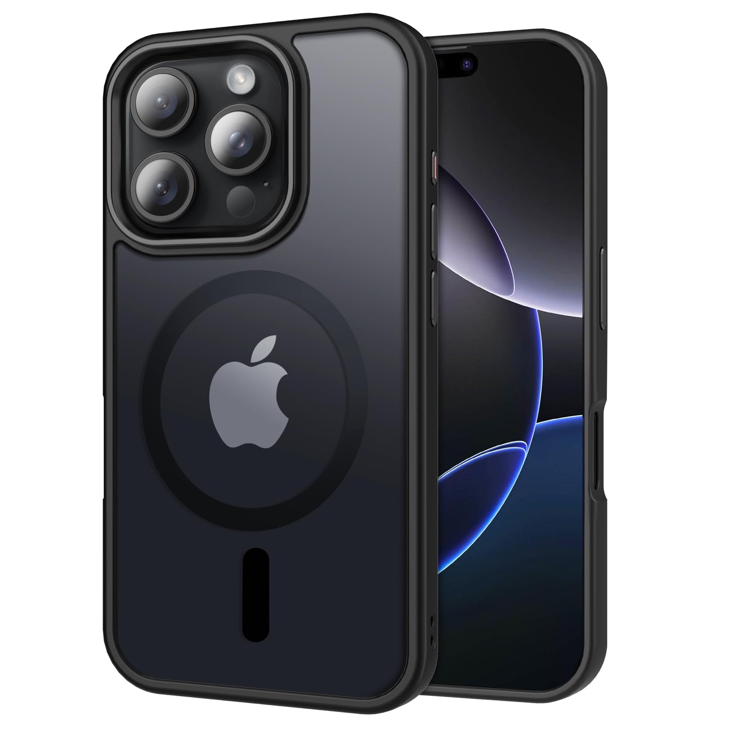 CACOE für iPhone 17 Hülle Kameraschutzend, Kompatibel mit MagSafe, Stoßfest Kratzfest Magnetisch Rückseite Handyhülle für iPhone 17 Case Transluzente