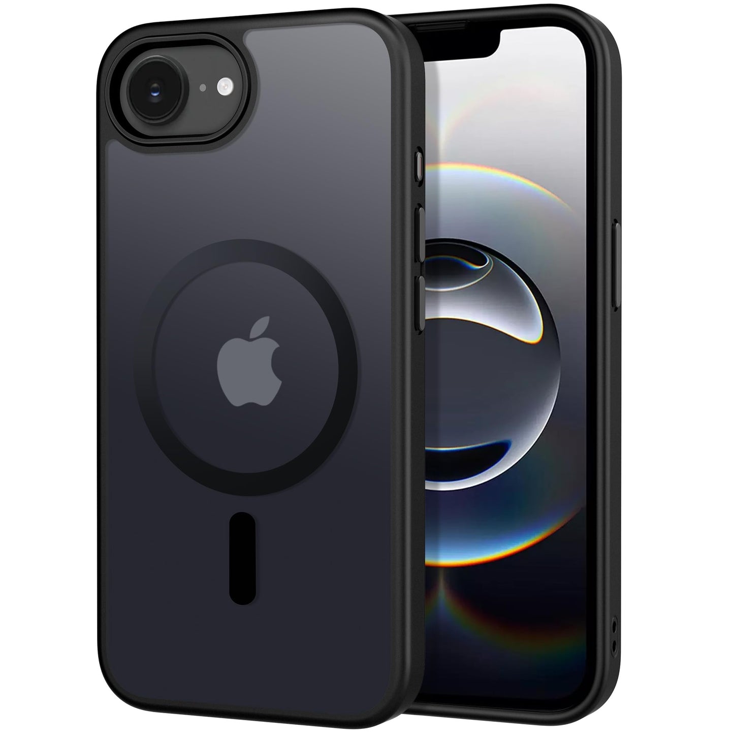 CACOE für iPhone 17 Hülle Kameraschutzend, Kompatibel mit MagSafe, Stoßfest Kratzfest Magnetisch Rückseite Handyhülle für iPhone 17 Case Transluzente