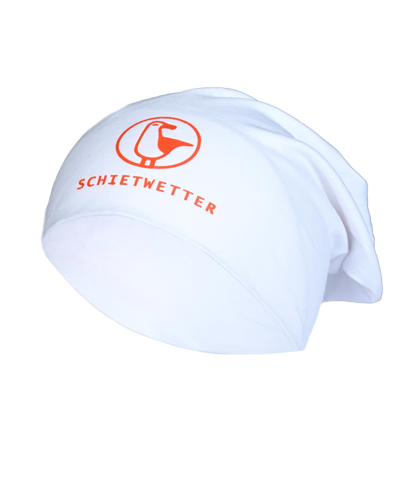 SCHIETWETTER Unisex Erw. Leichte Beanie Mütze Möwe, Übergangsmütze, dünne Kopfbedeckung, Logo-Print, Stretch, warm, einfarbig