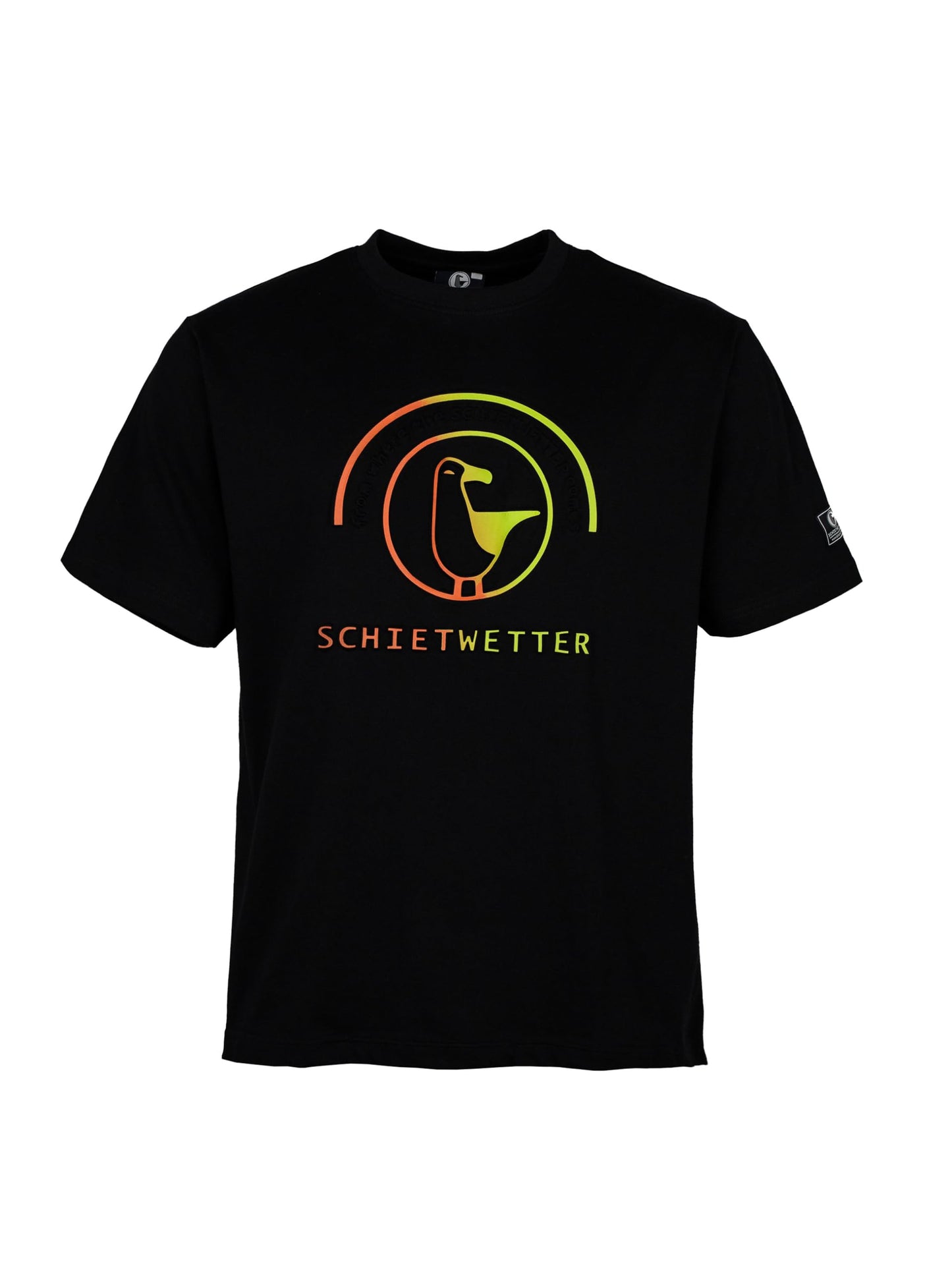 SCHIETWETTER Herren T-Shirt Dirk, Rundhals, Shirt, 3D-Prägedruck, 100% Baumwolle, Kurzarm-Shirt, 3D-Prägedruck, luftig, modisch