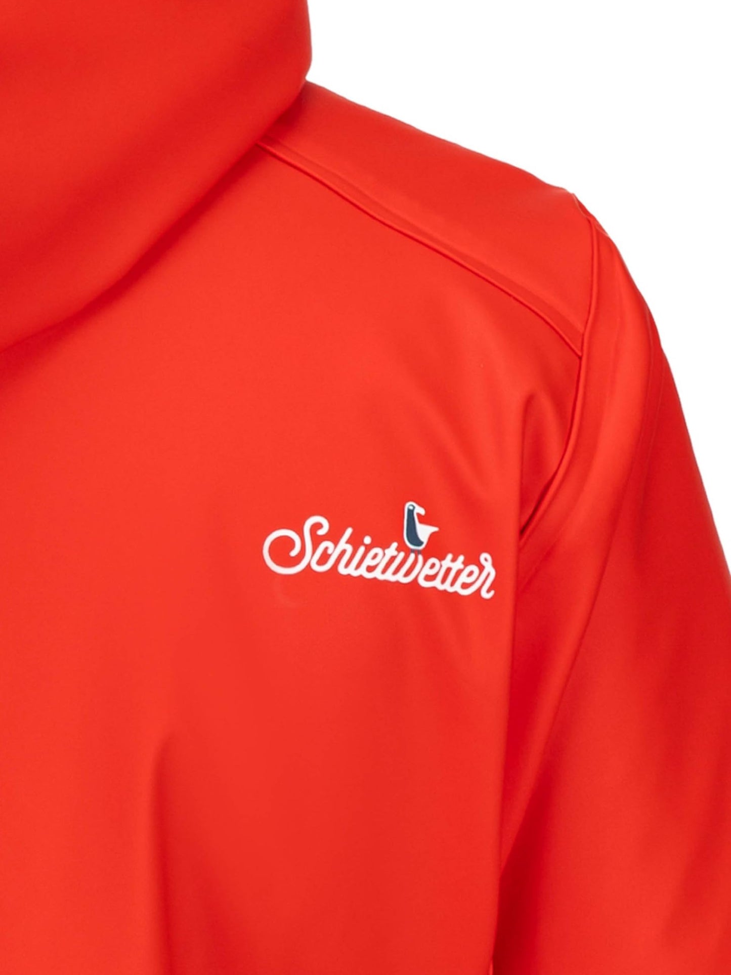 SCHIETWETTER Damen Regenjacke Büffelfell Mima, Friesenerz, Kuschelfleece, Regenparka, PU-Jacke, gefüttert, wasserdicht, Winddicht