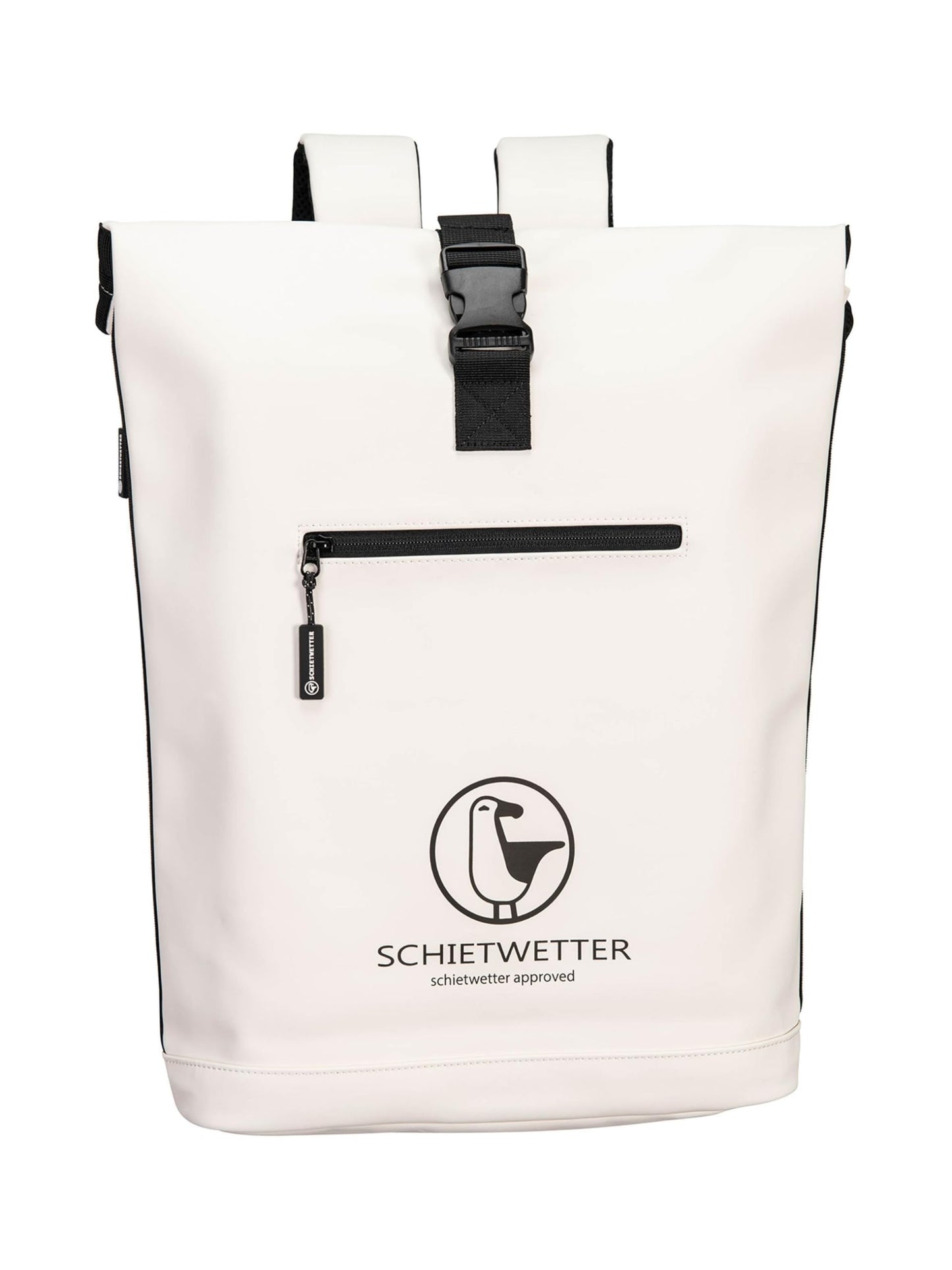 SCHIETWETTER Unisex Erw. Rucksack, groß, Daypack, Backpack, Freizeit, viel Stauraum, mit Regenschutz, PU-Material, wasserabweisend, modern, chic & funktional