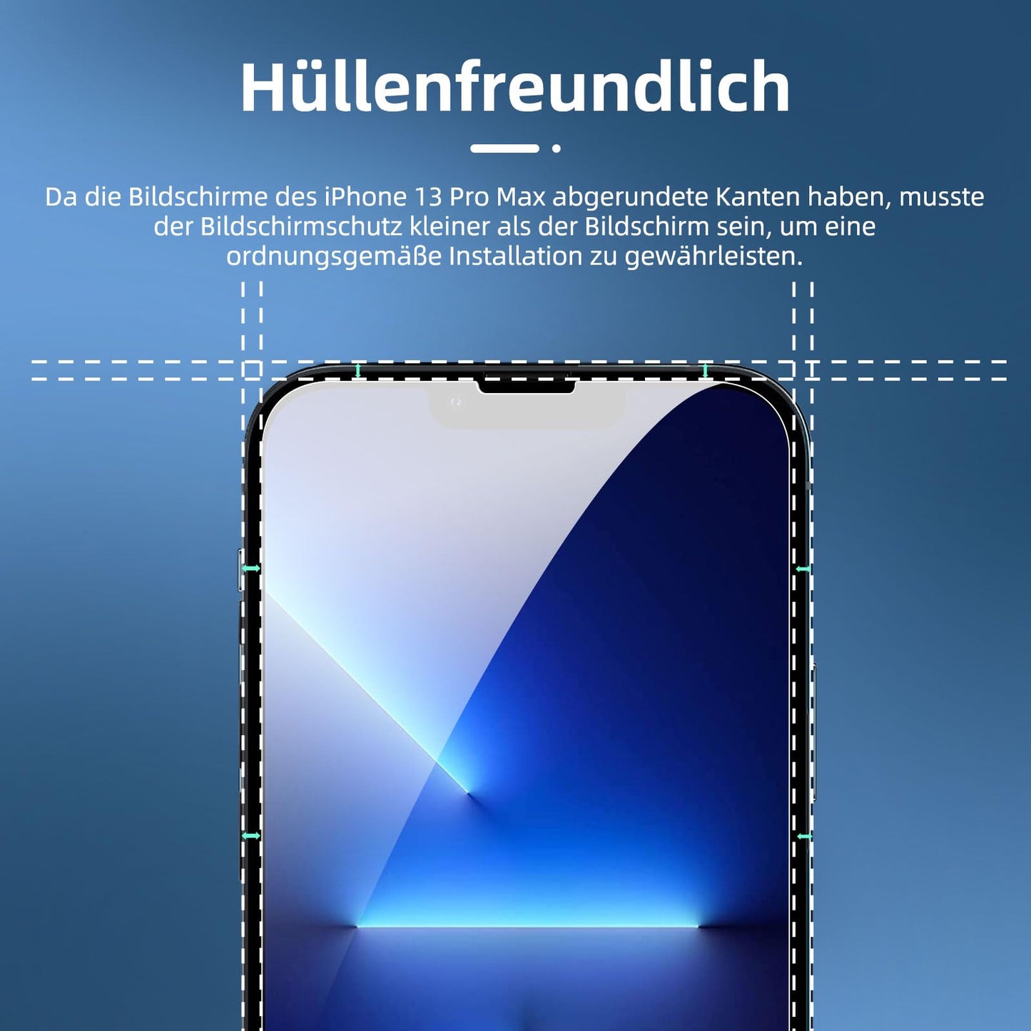 NEW'C für iPhone 16 für Panzerglas 6,1 Zoll (2 Stück) und 2 x Kamera Panzer Schutz für Kameraschutz (2 Stück) -Kratzfest -extrem widerstandsfähig -9H-Härteglas