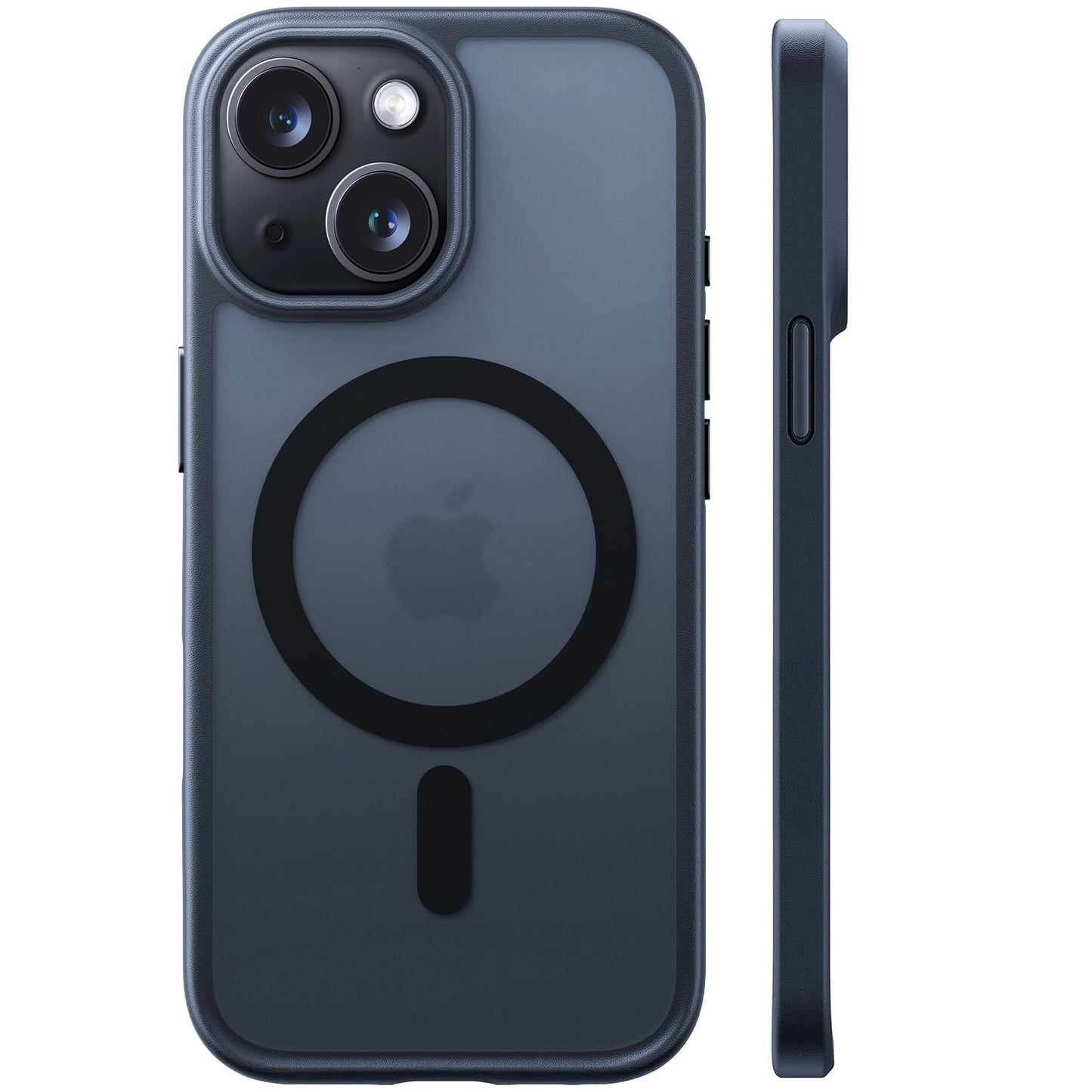 TORRAS Guardian-Mag für iPhone 17 Pro Hülle für MagSafe (Zertifizierte Militärschutz und Magnetkraft) Handyhülle iPhone 17 Pro Case Extrem Haltbarkeit Hülle Stoßfest Kratzfest Cover, Matt Blau
