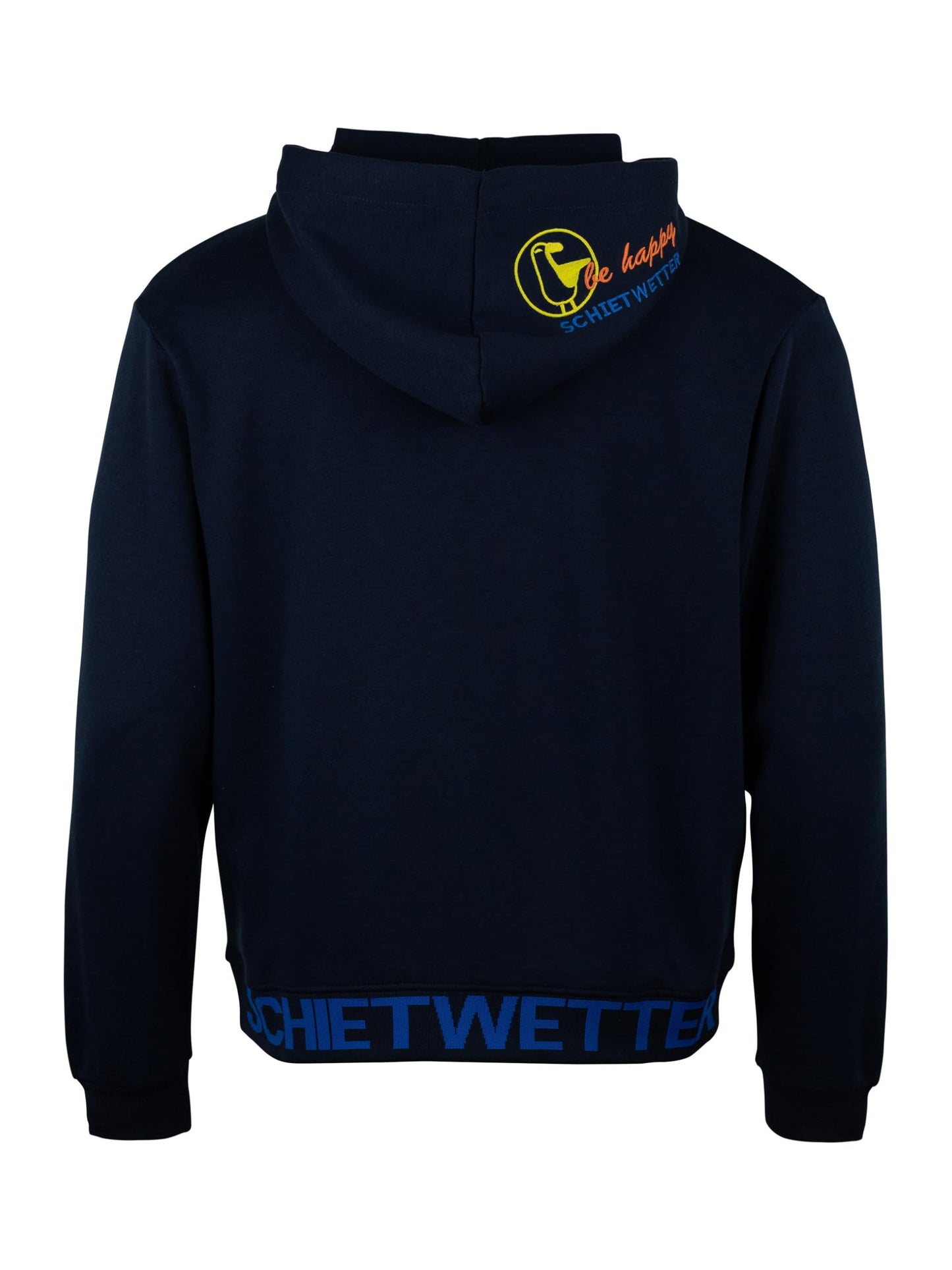 SCHIETWETTER Herren Kapuzenpullover Haifisch Klaus, Hoodie, Sweater, Longsleeve mit Kapuze, Print