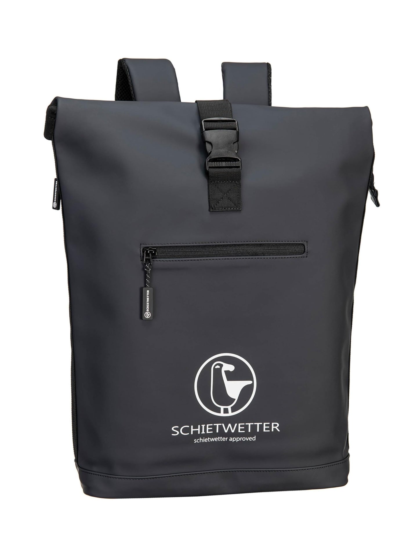 SCHIETWETTER Unisex Erw. Rucksack, groß, Daypack, Backpack, Freizeit, viel Stauraum, mit Regenschutz, PU-Material, wasserabweisend, modern, chic & funktional