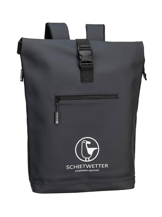 SCHIETWETTER Unisex Erw. Rucksack, groß, Daypack, Backpack, Freizeit, viel Stauraum, mit Regenschutz, PU-Material, wasserabweisend, modern, chic & funktional