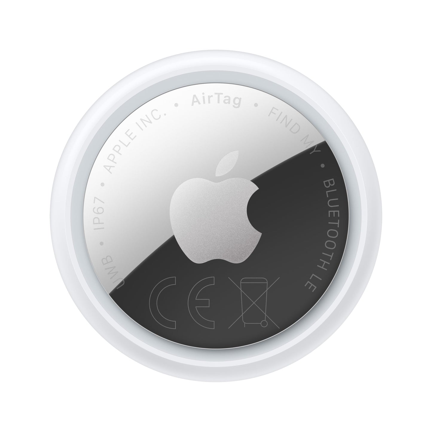 Apple AirTag (2. Generation): Tracker für Schlüsselbund, Portemonnaie und mehr: Ortungsgerät mit Ton, einfache Einrichtung mit einem klick über iPhone oder iPad, Schlüsselfinder für die genaue Suche