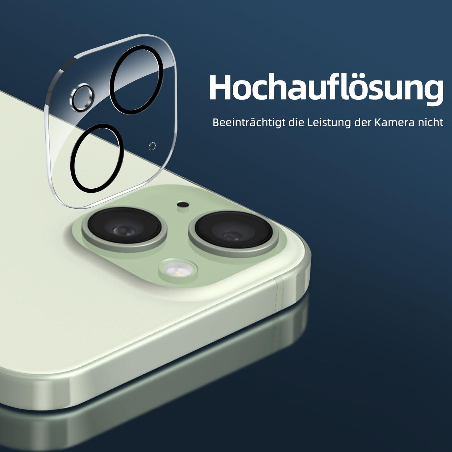 NEW'C für iPhone 16 für Panzerglas 6,1 Zoll (2 Stück) und 2 x Kamera Panzer Schutz für Kameraschutz (2 Stück) -Kratzfest -extrem widerstandsfähig -9H-Härteglas