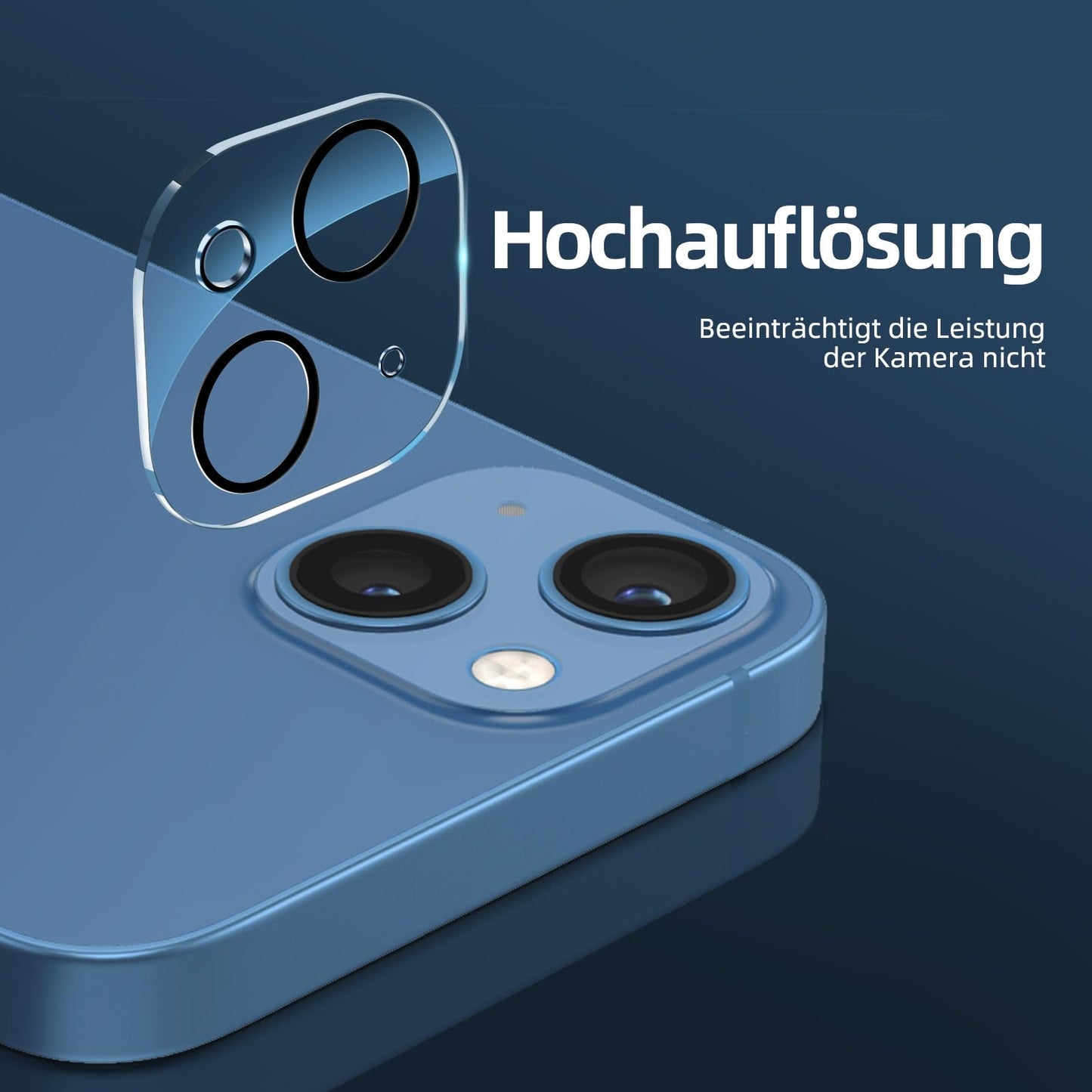NEW'C für iPhone 16 für Panzerglas 6,1 Zoll (2 Stück) und 2 x Kamera Panzer Schutz für Kameraschutz (2 Stück) -Kratzfest -extrem widerstandsfähig -9H-Härteglas