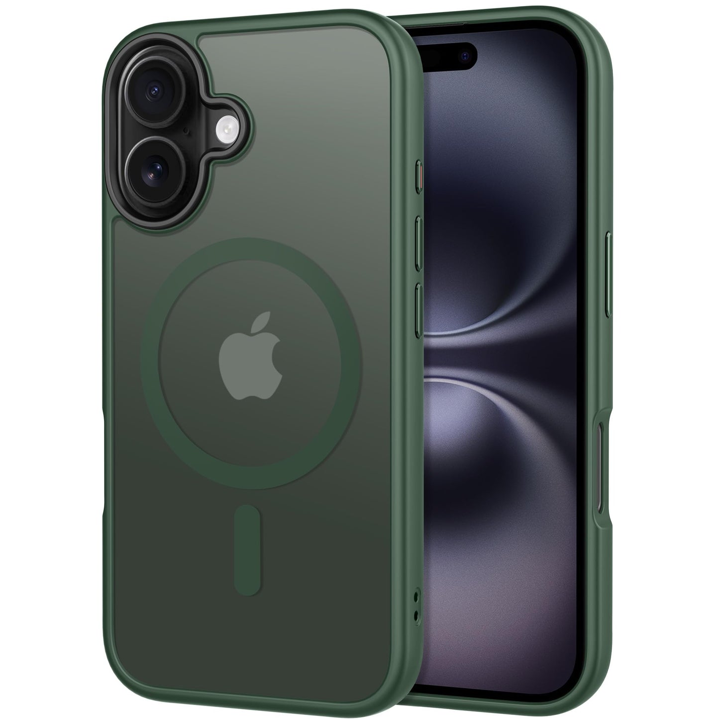 CACOE für iPhone 17 Hülle Kameraschutzend, Kompatibel mit MagSafe, Stoßfest Kratzfest Magnetisch Rückseite Handyhülle für iPhone 17 Case Transluzente