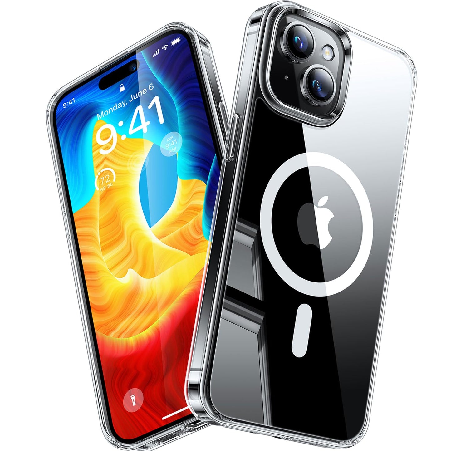 TORRAS Guardian-Mag für iPhone 17 Pro Hülle für MagSafe (Zertifizierte Militärschutz und Magnetkraft) Handyhülle iPhone 17 Pro Case Extrem Haltbarkeit Hülle Stoßfest Kratzfest Cover, Matt Blau