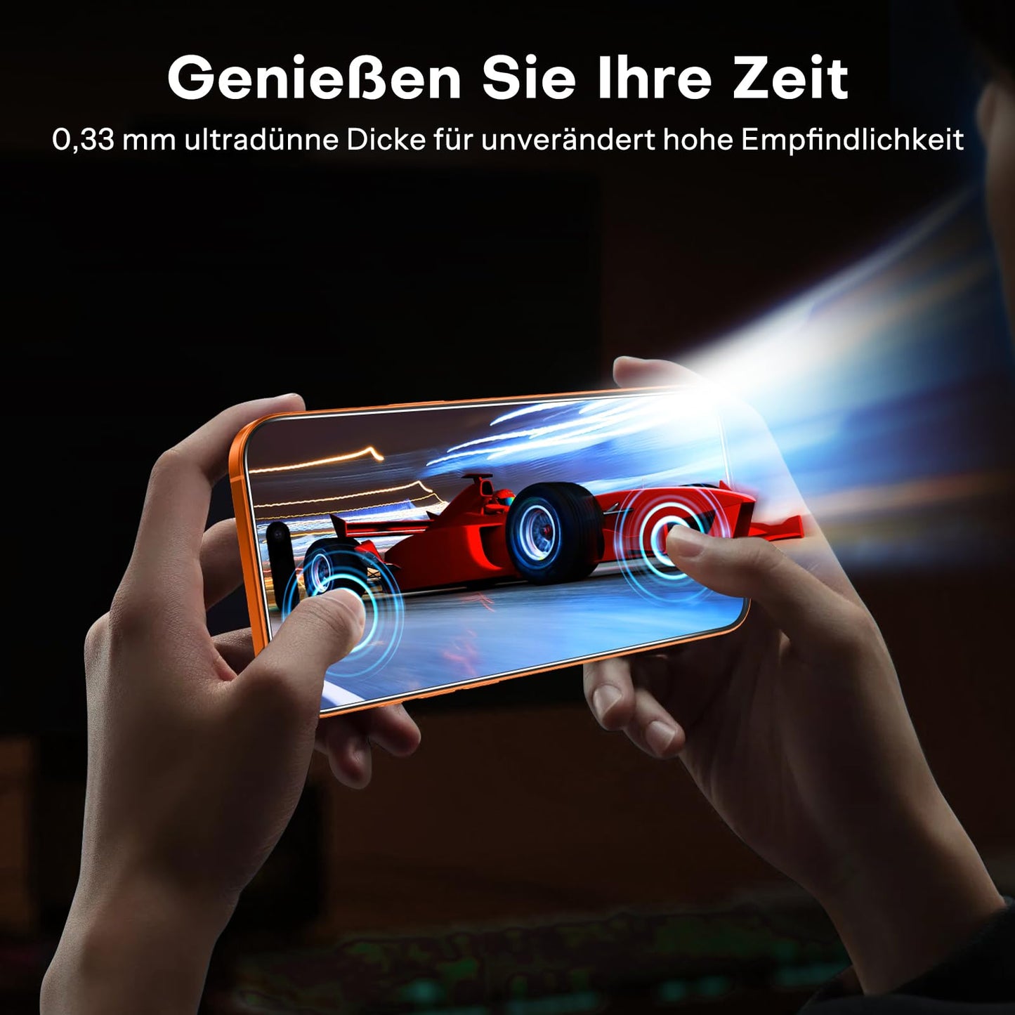 SPARIN für iPhone 17 Pro 6.3 Zoll 2025 Panzer Schutz Glas, 3 Stück Schutzfolie und 3 Stück Kameraschutz mit Montage Rahmen, 9H Härte, Anti-Bläschen,HD-Klar