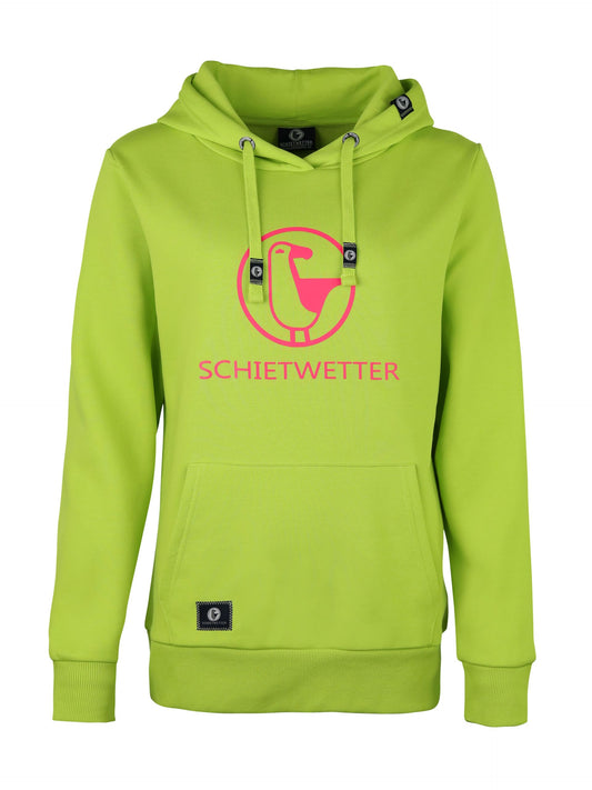 SCHIETWETTER Damen Kapuzenpullover, Hoodie, Sweater, Frauen Oberteile, Sweatshirt, Bedruckt