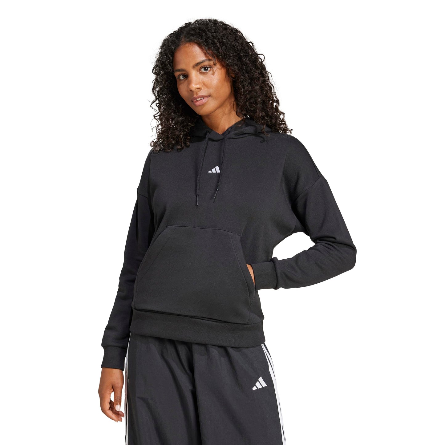 adidas Women's Essentials Small Logo Feel Cozy Hoodie