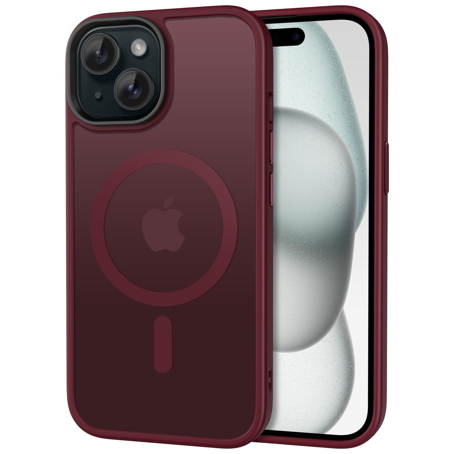CACOE für iPhone 17 Hülle Kameraschutzend, Kompatibel mit MagSafe, Stoßfest Kratzfest Magnetisch Rückseite Handyhülle für iPhone 17 Case Transluzente