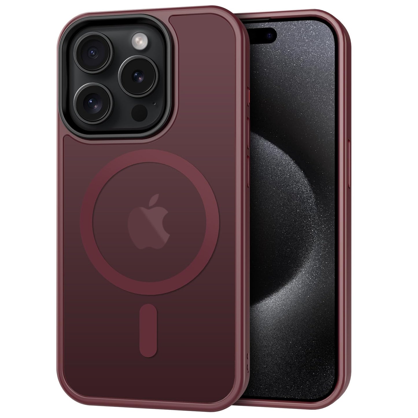 CACOE für iPhone 17 Hülle Kameraschutzend, Kompatibel mit MagSafe, Stoßfest Kratzfest Magnetisch Rückseite Handyhülle für iPhone 17 Case Transluzente